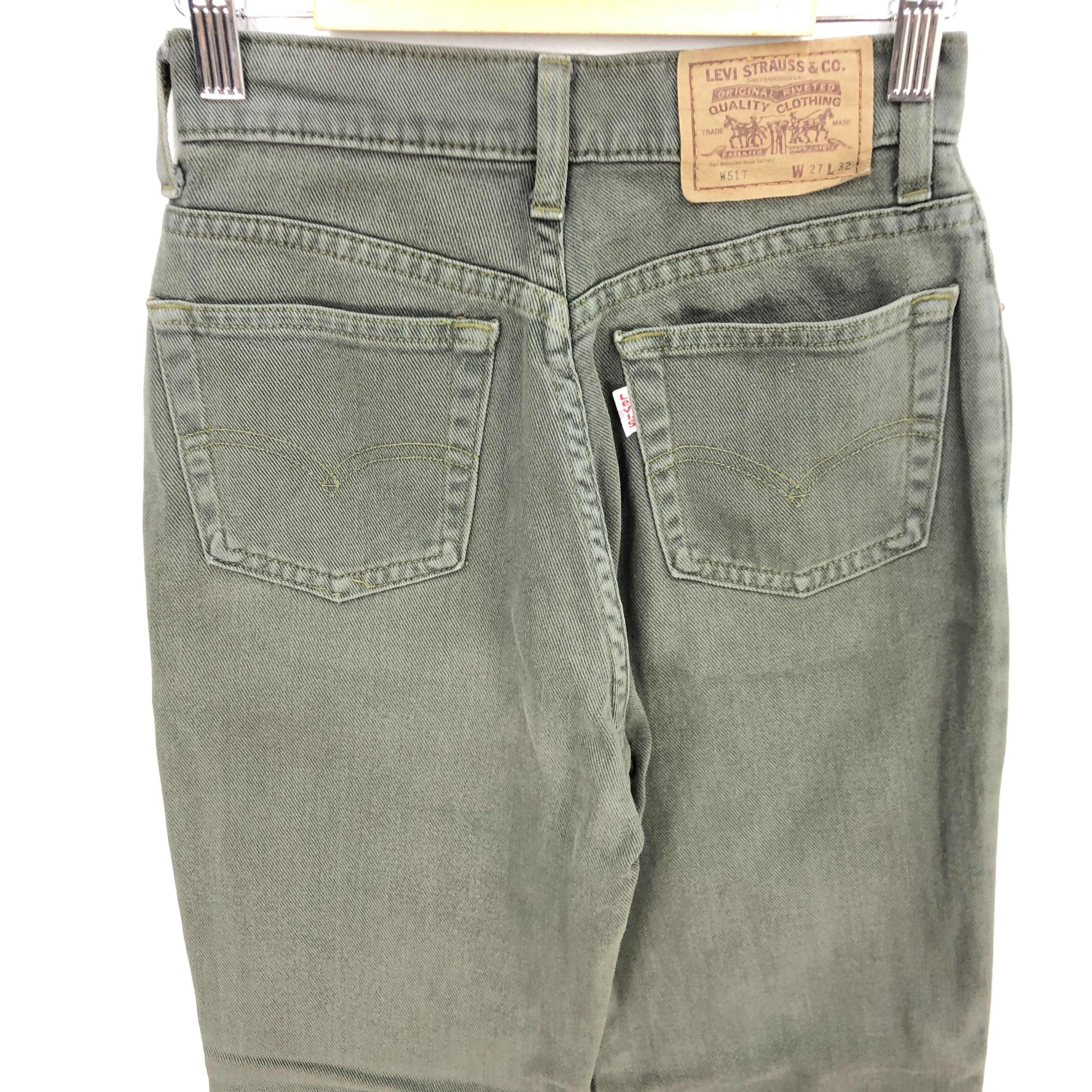 Levi's Vintage Levis Flare Jeans Boot Cut Levi's Bell Bottom Denim Size 22" - 4 Thumbnail