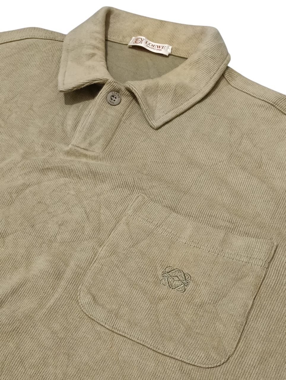 Loewe Vintage Loewe knitted polo shirt Size US M / EU 48-50 / 2 - 3 Thumbnail