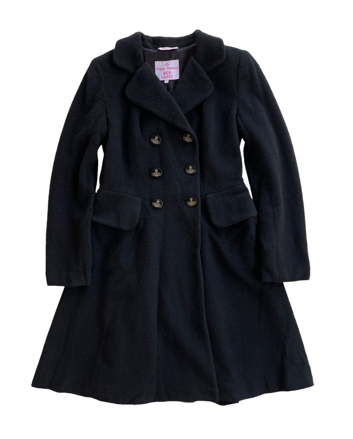 Vivienne Westwood Vivienne Westwood Black Cashmere Longcoat Size M / US 6-8 / IT 42-44 - 1 Thumbnail