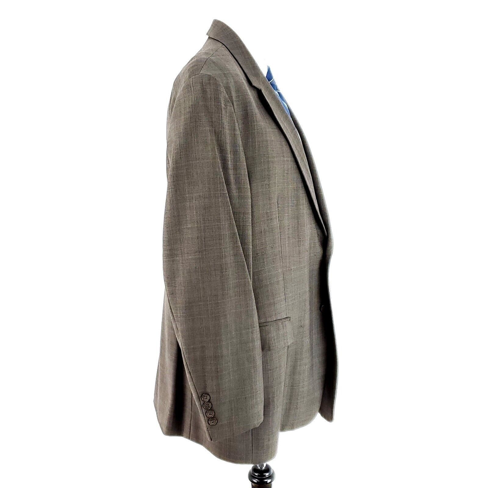 Stafford Stafford Executive Wool Cashmere 2 Button Blazer 42L Or Slim Size 42L - 6 Thumbnail