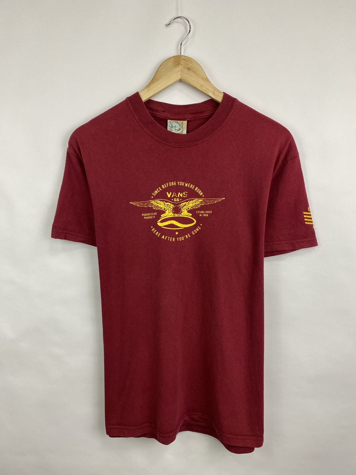 Vans 🇺🇸 Vintage 90s Vans Skateboarding Eagle T-Shirt Made in USA Size US M / EU 48-50 / 2 - 3 Thumbnail