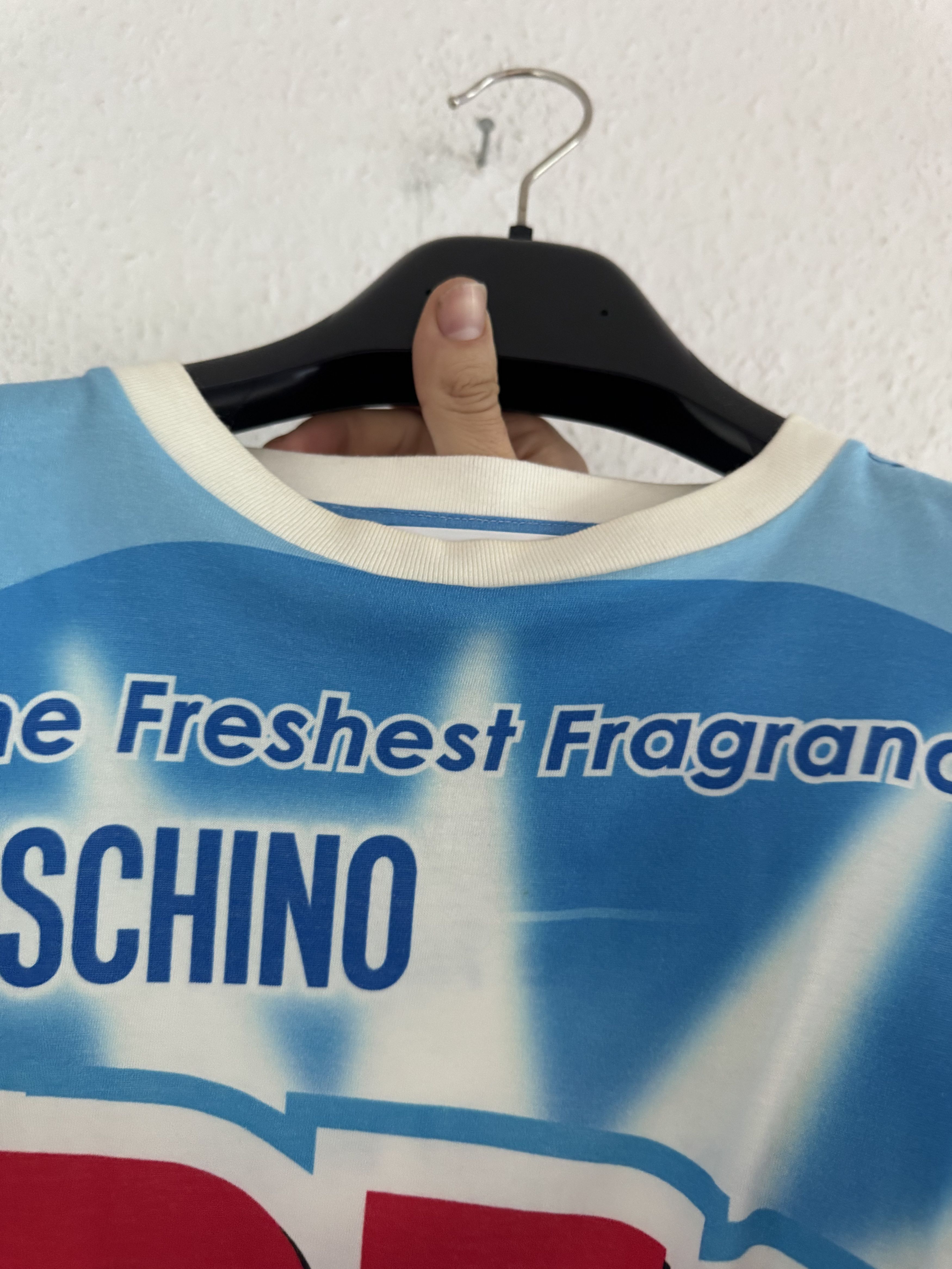 Moschino Fresh Fragrance Graphic Oversized T-Shirt Size US XXS / EU 40 - 14 Thumbnail
