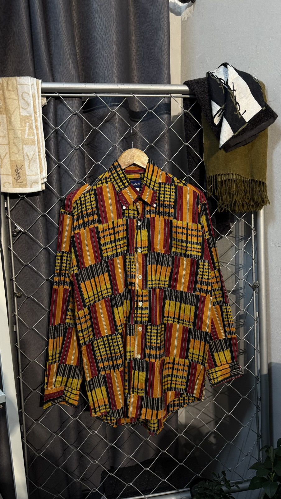 Beams Japan Beams Japanese Brand Printed Button Down Shirt Size US L / EU 52-54 / 3 - 1 Thumbnail