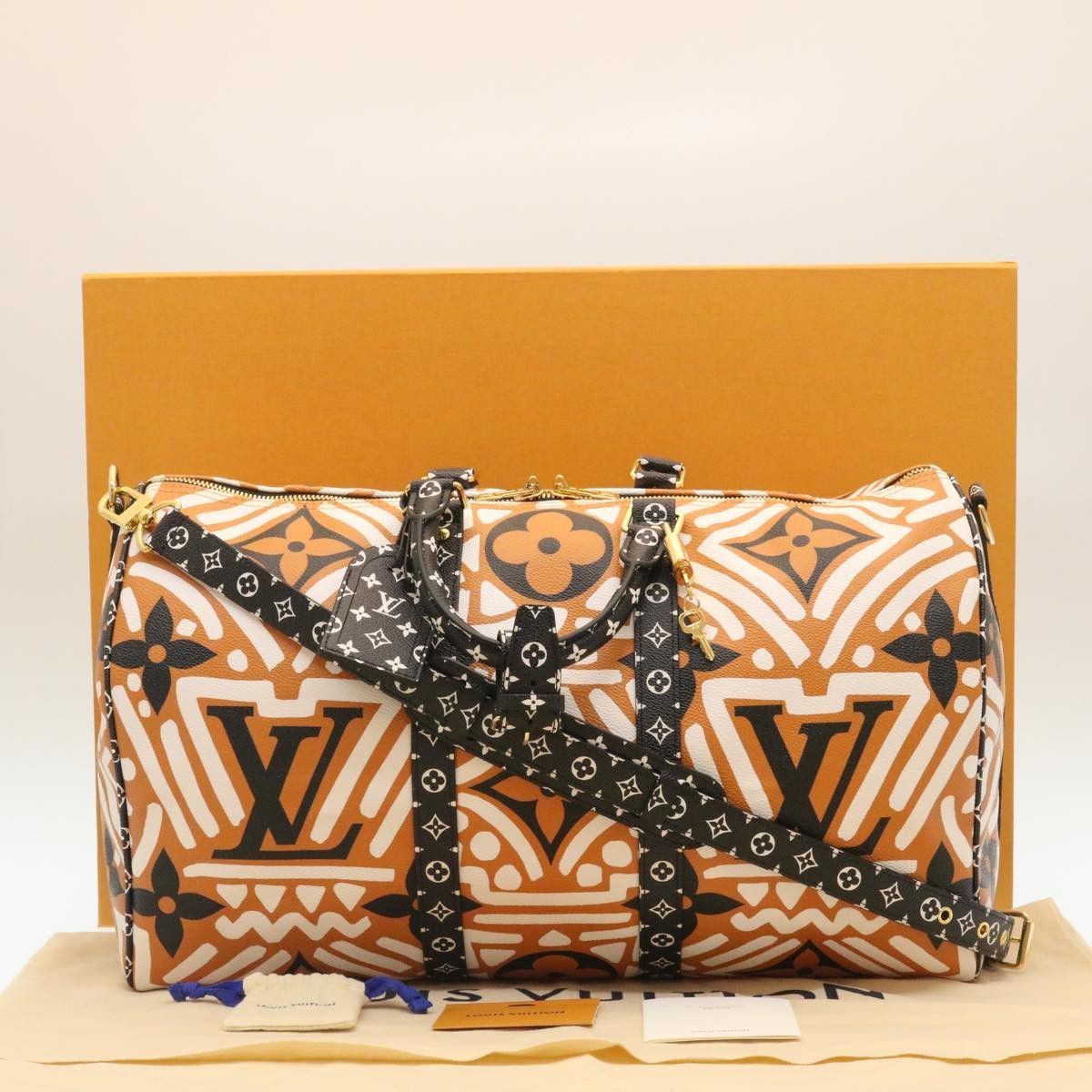 Louis Vuitton LOUIS VUITTON LV Crafty Keepall Bandouliere 45 Boston Size ONE SIZE - 12 Thumbnail