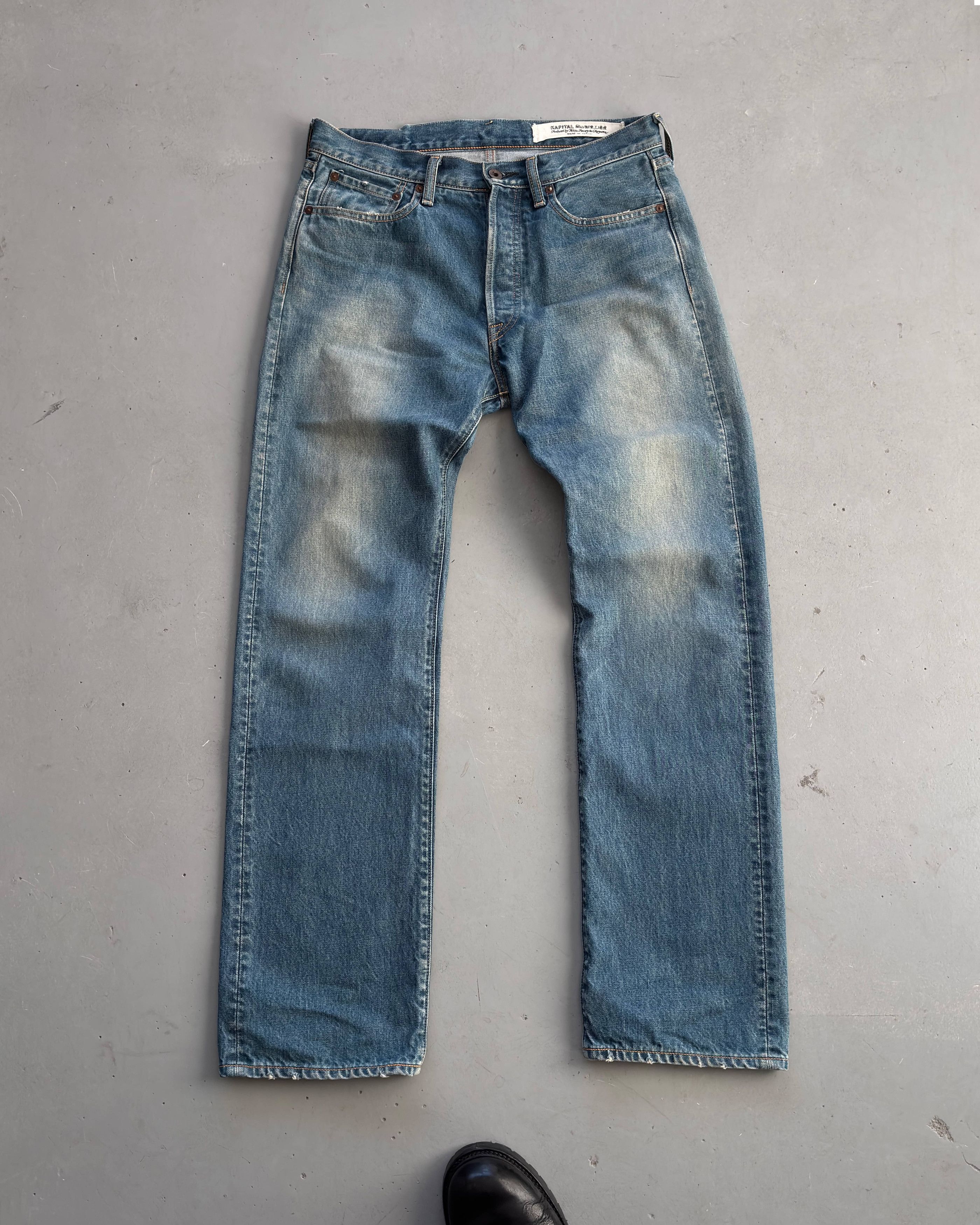 Kapital KAPITAL Light Washed Denim Size US 32 / EU 48 - 3 Thumbnail