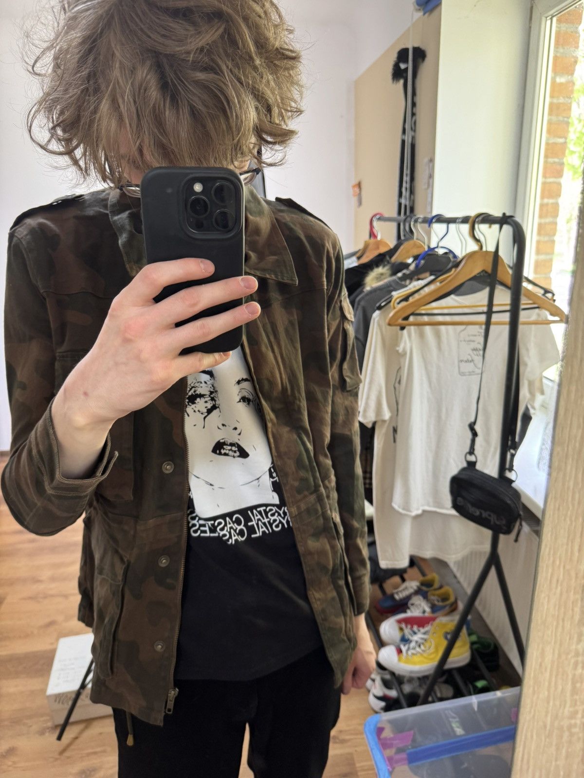 Japanese Brand Military camo cargo multi pocket jacket Avan Garde Japanese Size US S / EU 44-46 / 1 - 16 Thumbnail