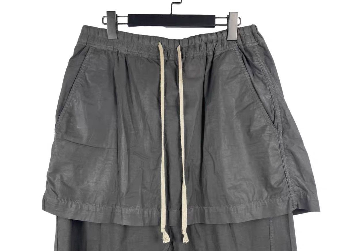 Rick Owens Rick Owens DRKSHDW Double Layer Skirt Pants J31 Size US 34 / EU 50 - 3 Thumbnail
