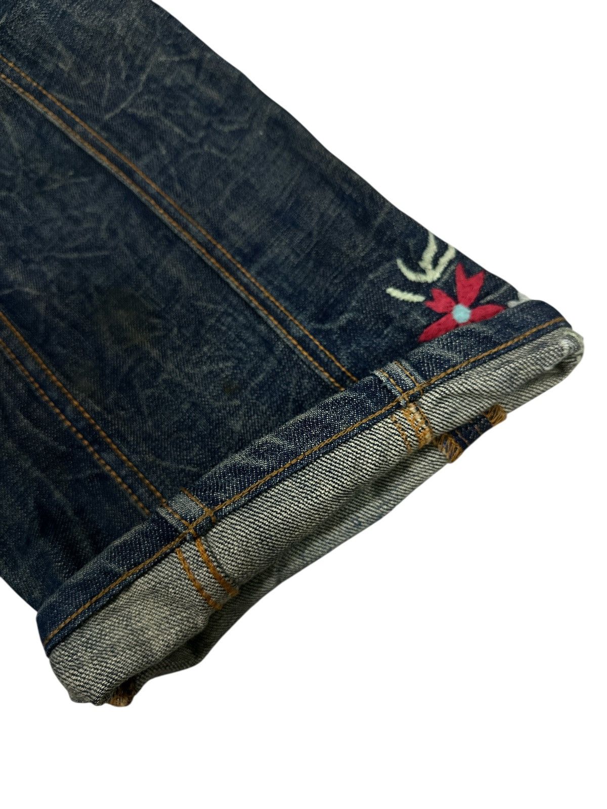 Japanese Brand Vintage Y2k Antik Denim Tiger Embroid. Size US 32 / EU 48 - 16 Thumbnail