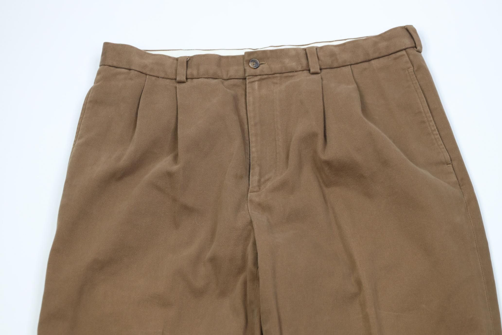 Brooks Brothers Vintage Brooks Brothers Heavyweight Whipcord Wide Leg Pants Size US 38 / EU 54 - 2 Thumbnail