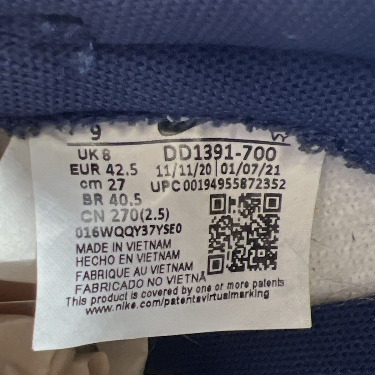 Nike Nike dunk low Michigan Size US 9 / EU 42 - 8 Thumbnail