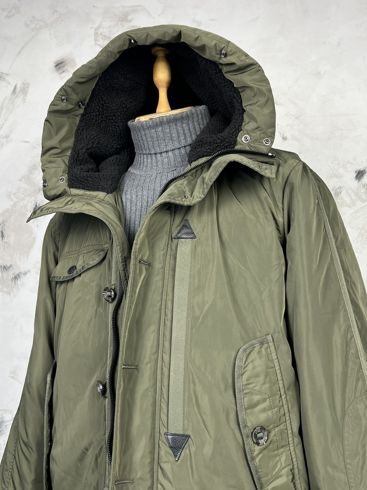 Superdry Vintage Superdry Hooded Bomber Down Jacket Size XXL - XXXL Size US XXL / EU 58 / 5 - 5 Thumbnail