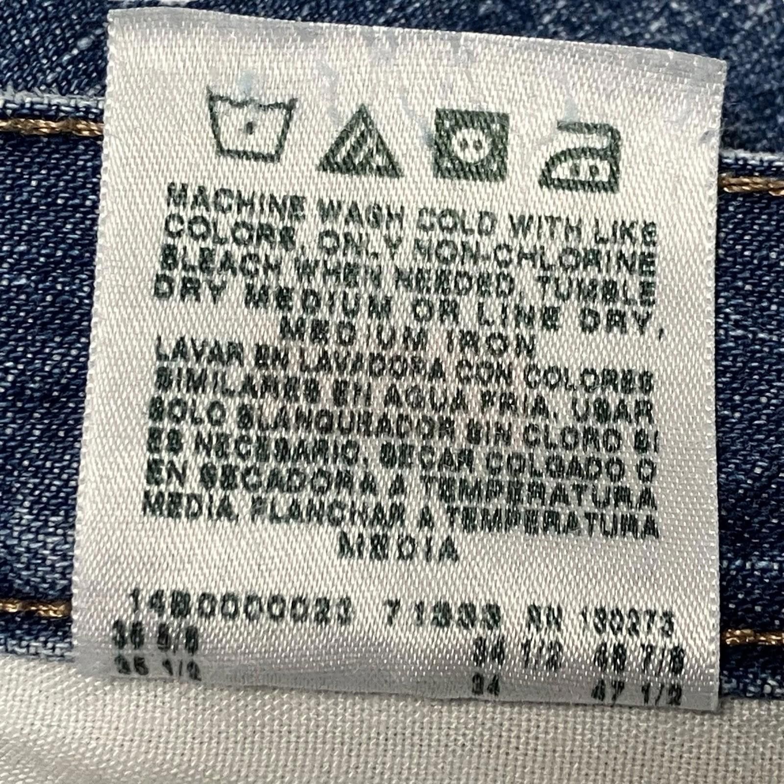 Wrangler Wrangler Jeans Mens 34x34 Denim Carpenter Utility 94LSWVD Size US 34 / EU 50 - 6 Thumbnail
