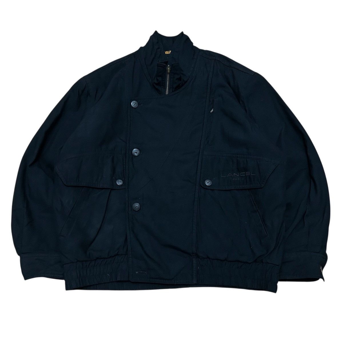 Lancel Vintage Lancel Paris Technical Double Breasted Jacket Size US M / EU 48-50 / 2 - 1 Thumbnail