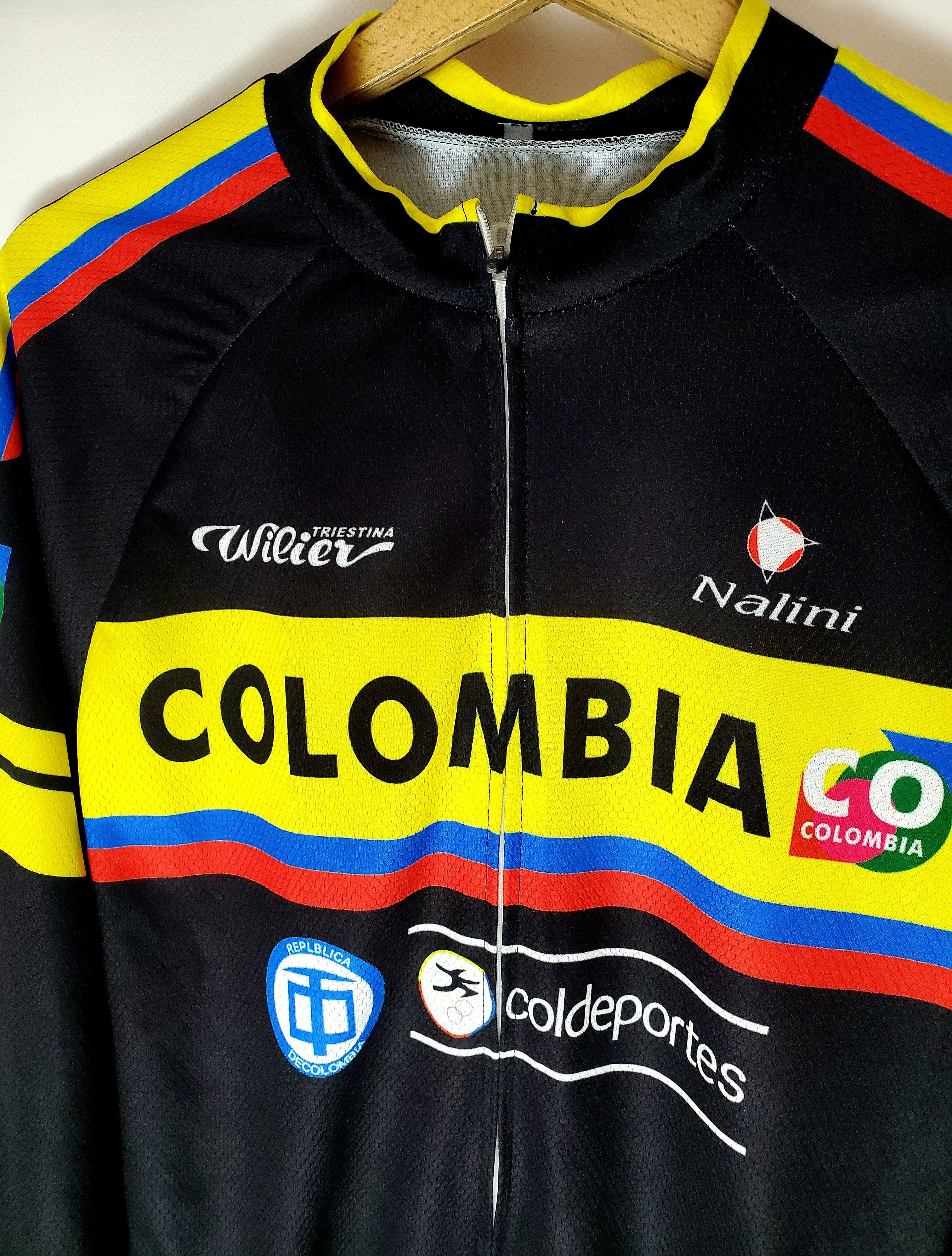 Other CYCLING NALINI PRO TEAM COLOMBIA WILIER CYCLE XL Size US XL / EU 56 / 4 - 2 Thumbnail