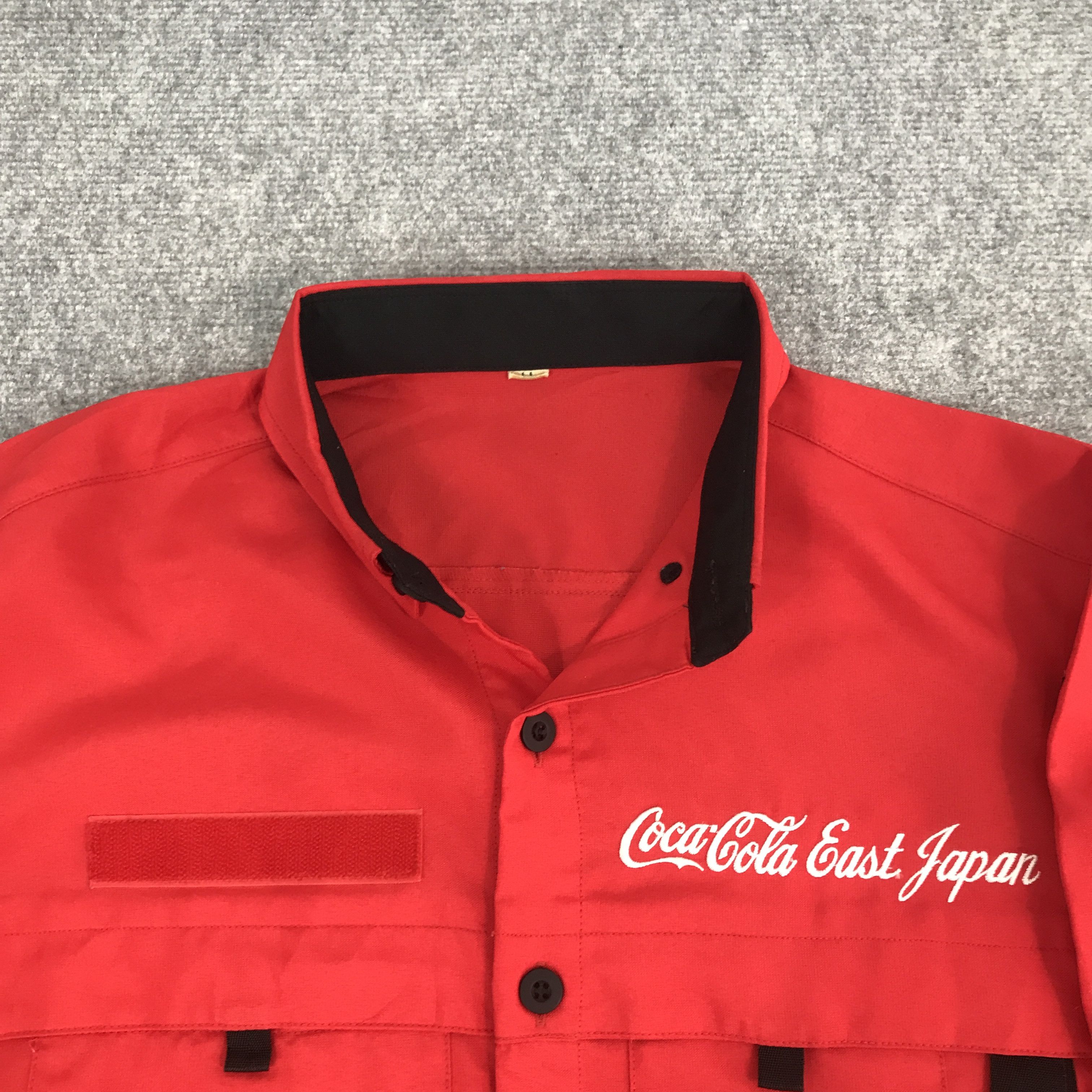 Coca Cola Rare Coca Cola East Japan Worker Button Up Shirt Size US M / EU 48-50 / 2 - 9 Thumbnail