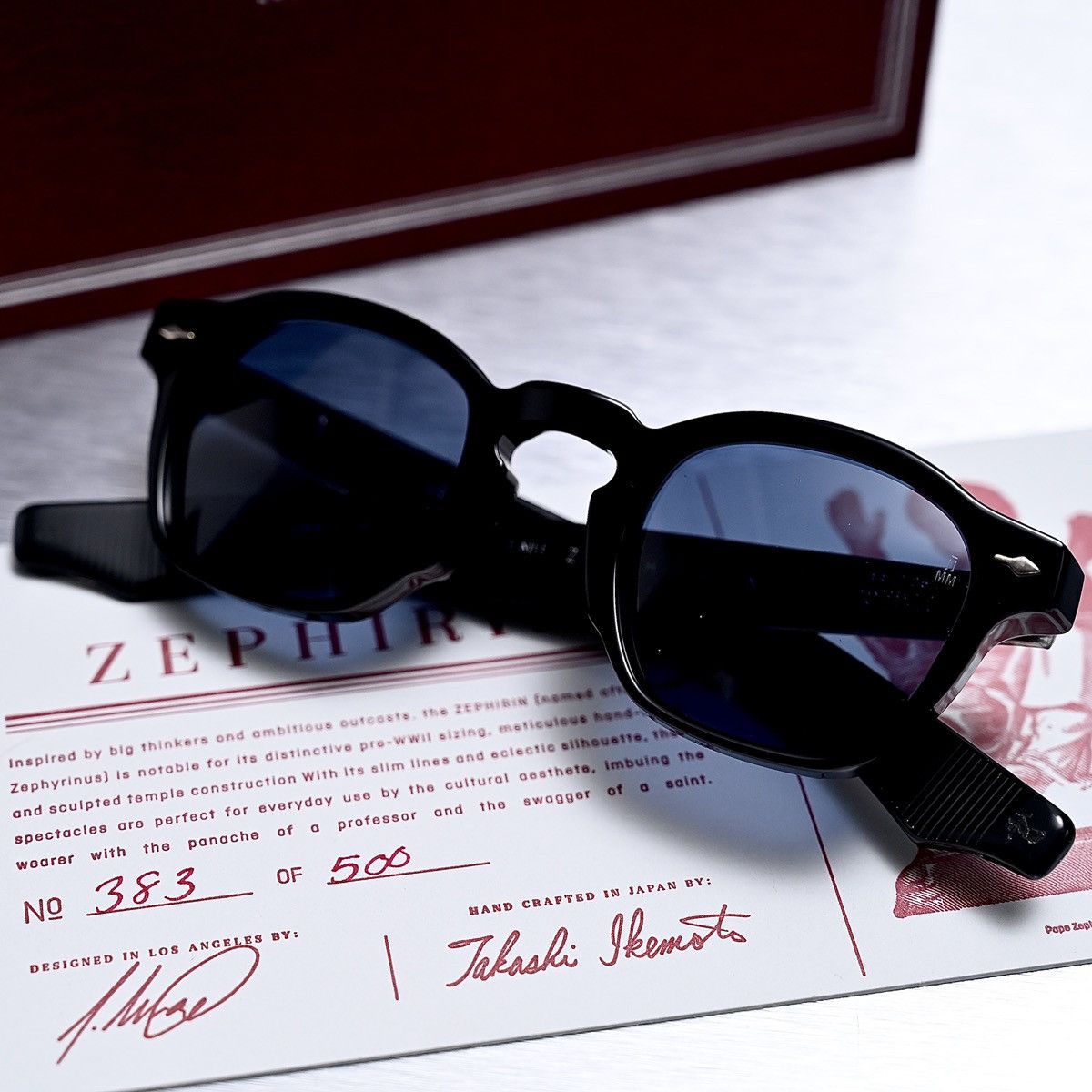 JACQUES MARIE MAGE JMM ZP-11N ZEPHIRIN SUNGLASSES