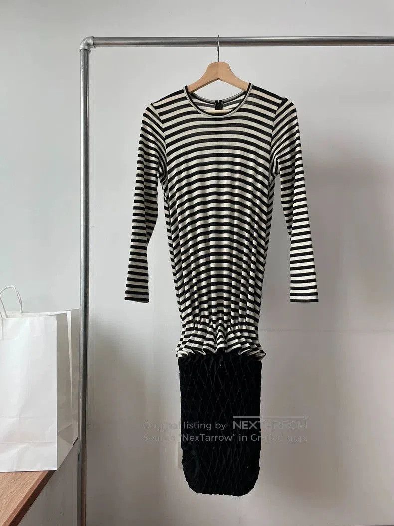 Junya Watanabe Junya Watanabe Striped Jumpsuit 15AW. Size XS / US 0-2 / IT 36-38 - 2 Thumbnail