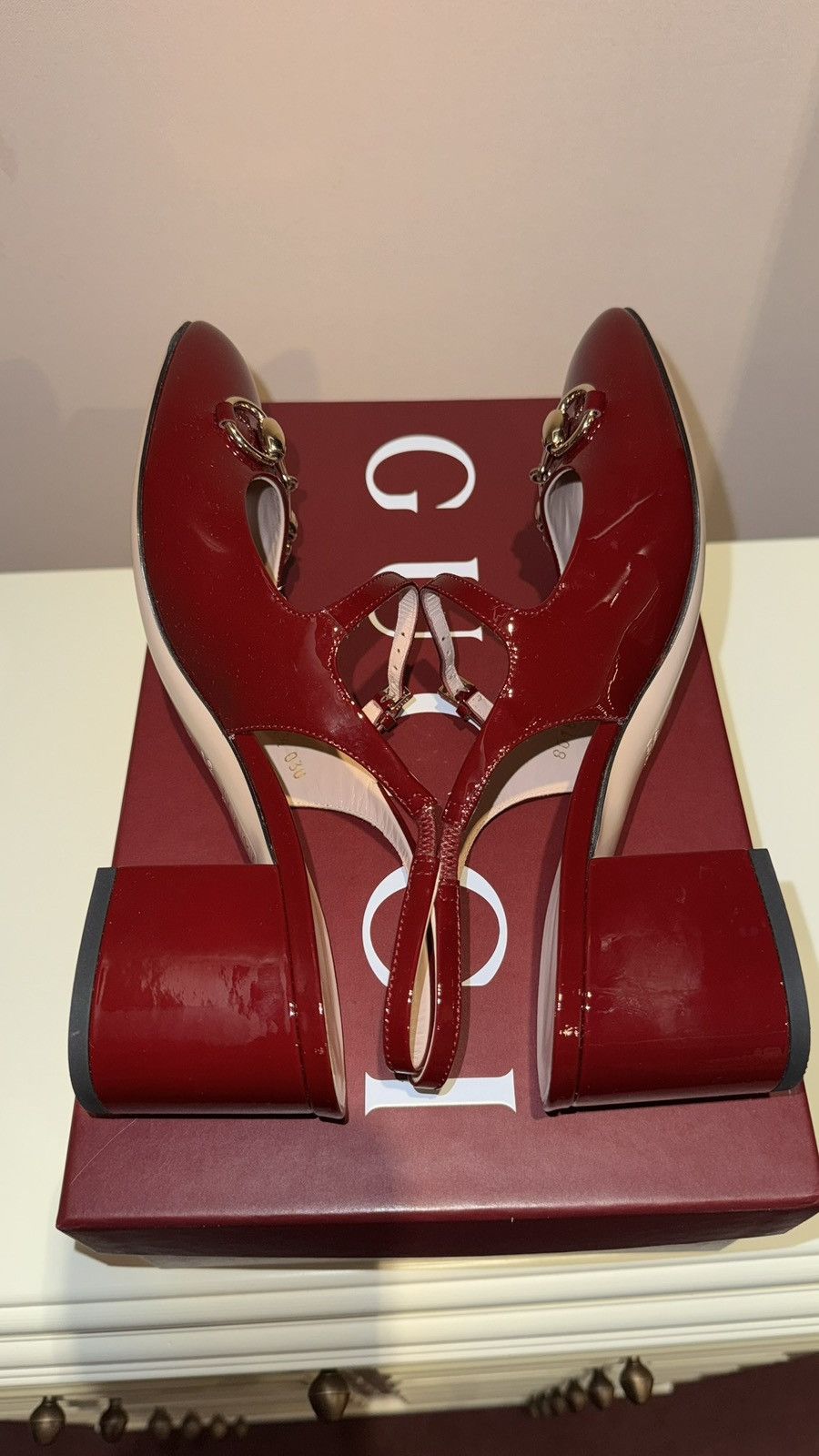 Gucci Women’s Horsebit Pump Size US 7.5 / IT 37.5 - 11 Thumbnail