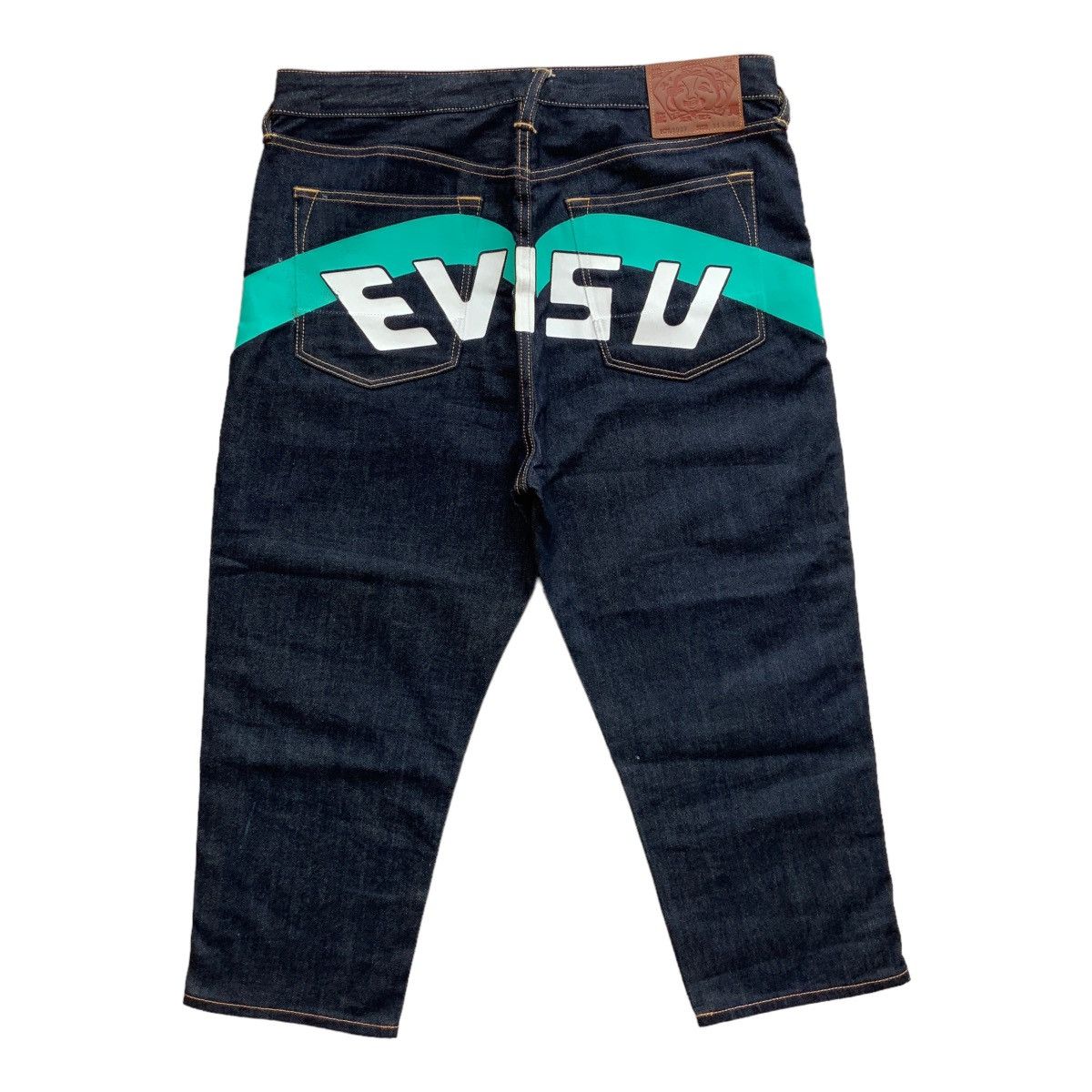 Evisu LAST CALL💥 EVISU LOT 2027 CROPPED JEANS Size US 34 / EU 50 - 1 Thumbnail