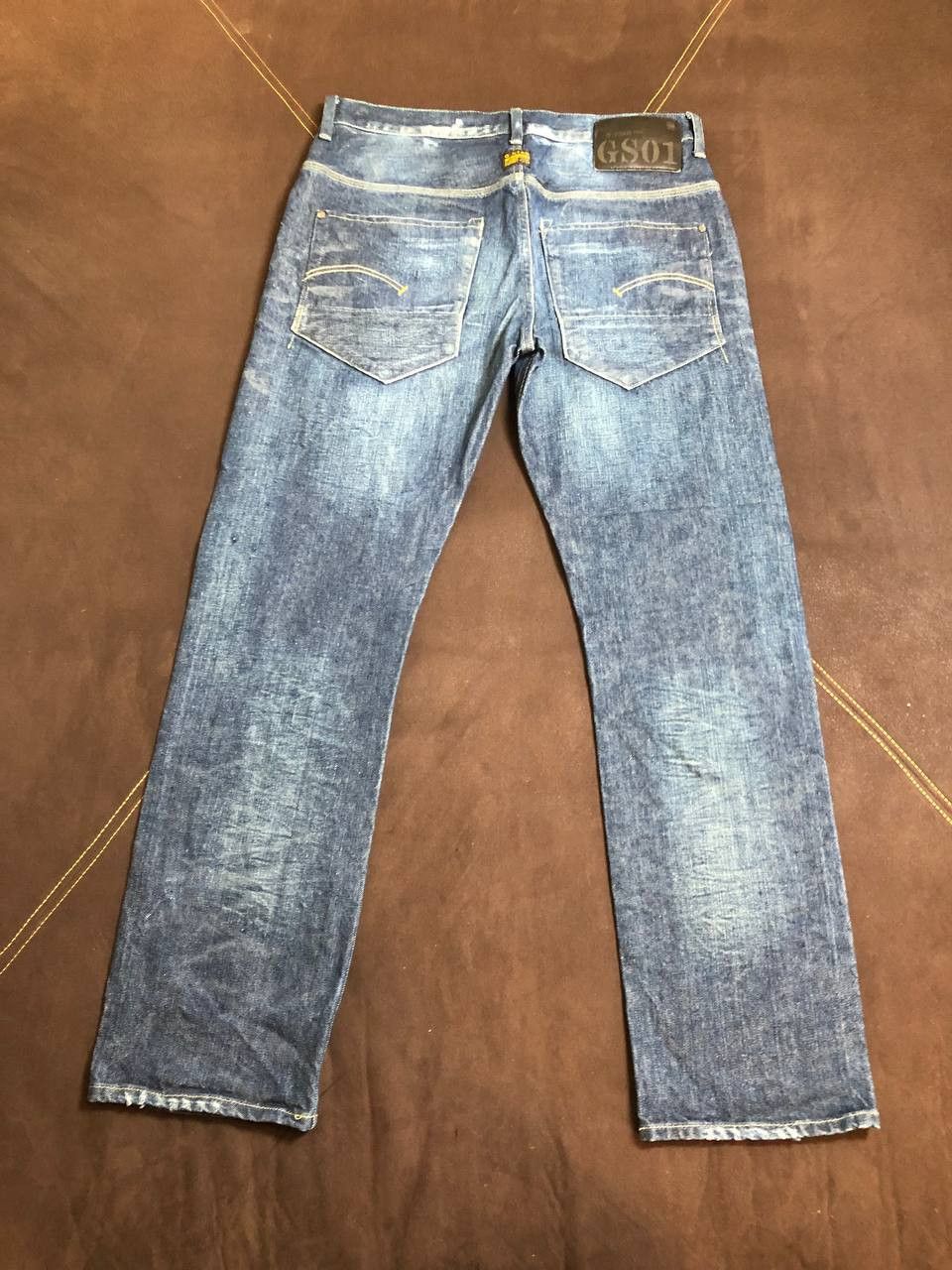 G-Star G-Star Raw Distressed Denim Jeans Luxury Size US 34 / EU 50 - 19 Thumbnail