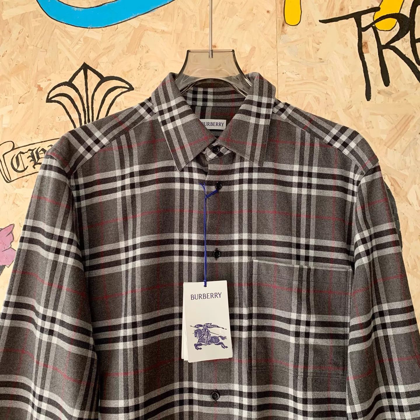 Burberry Burberry New Latest Check Shirt Size L Size US L / EU 52-54 / 3 - 3 Thumbnail