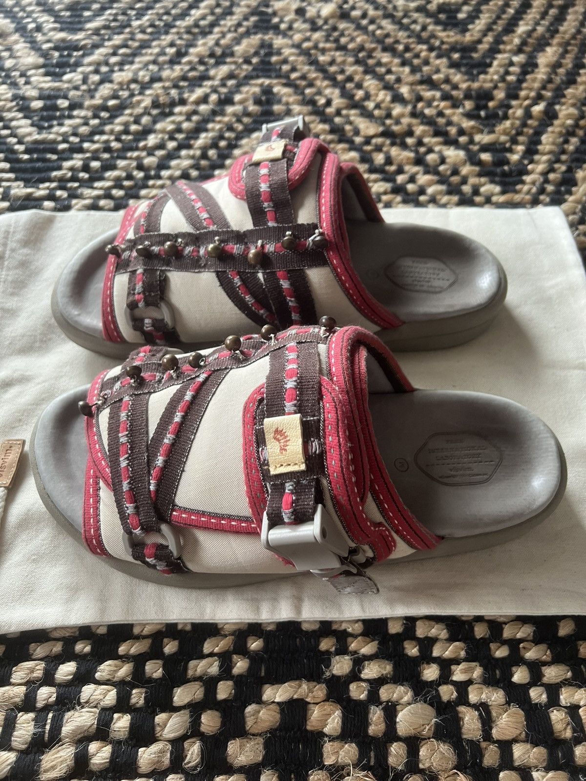 Visvim Visvim SS16 Beige Ethnic Bell Christo Sandals Size US 10 / EU 43 - 3 Thumbnail