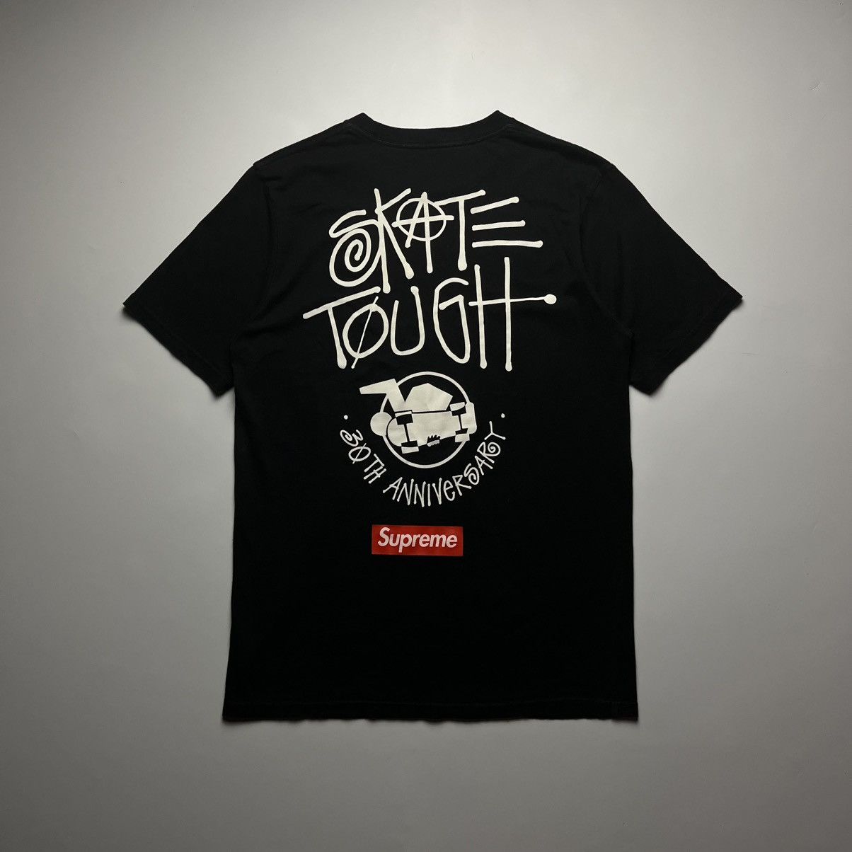 スケートボード Supreme 30th Anniversary First Tee Supreme 30th Anniversary First Tee White Men's - SS24 - US