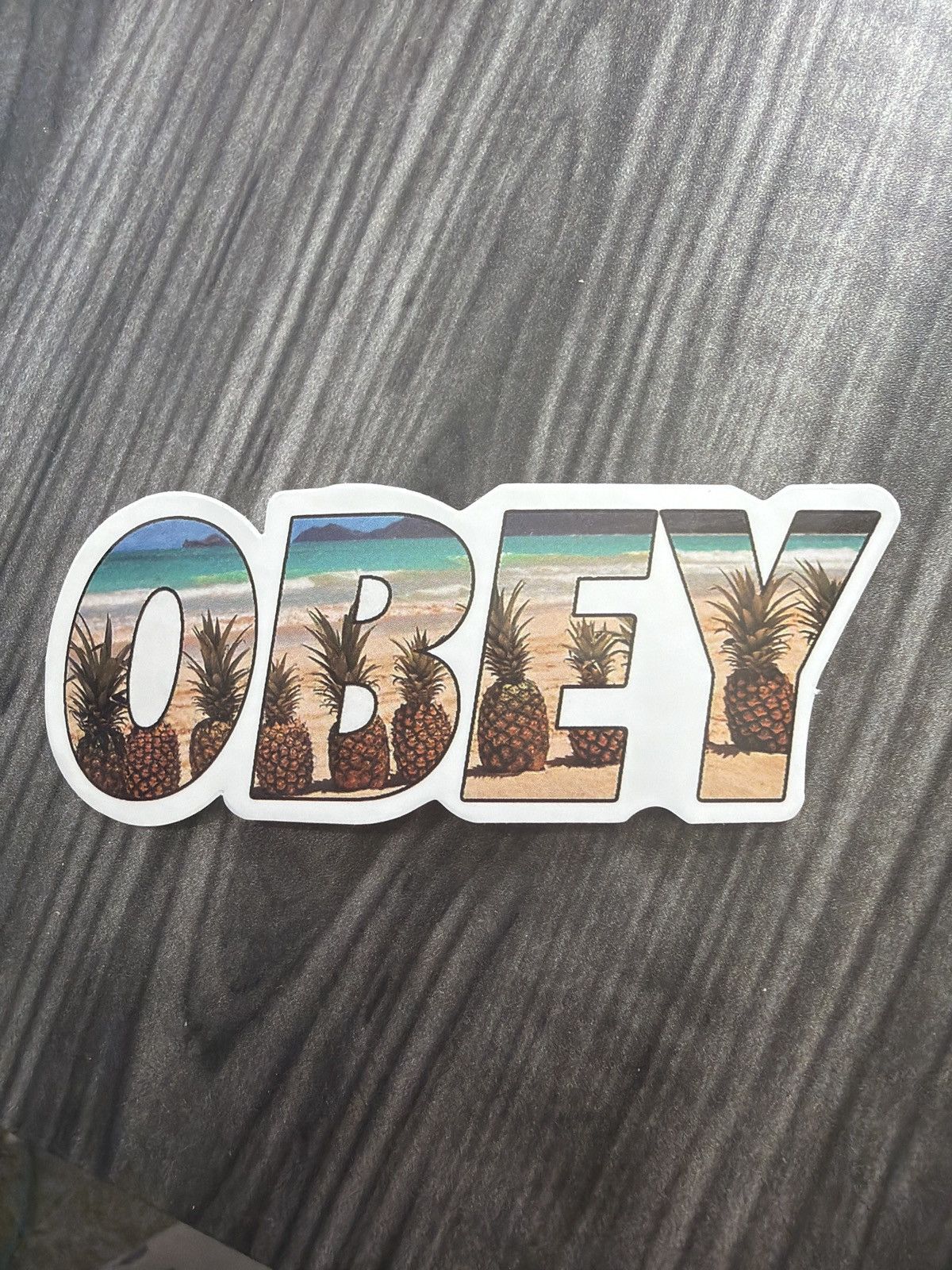 Obey × Shepard Fairey Obey Pineapple Beach Sticker Size ONE SIZE - 1 Thumbnail