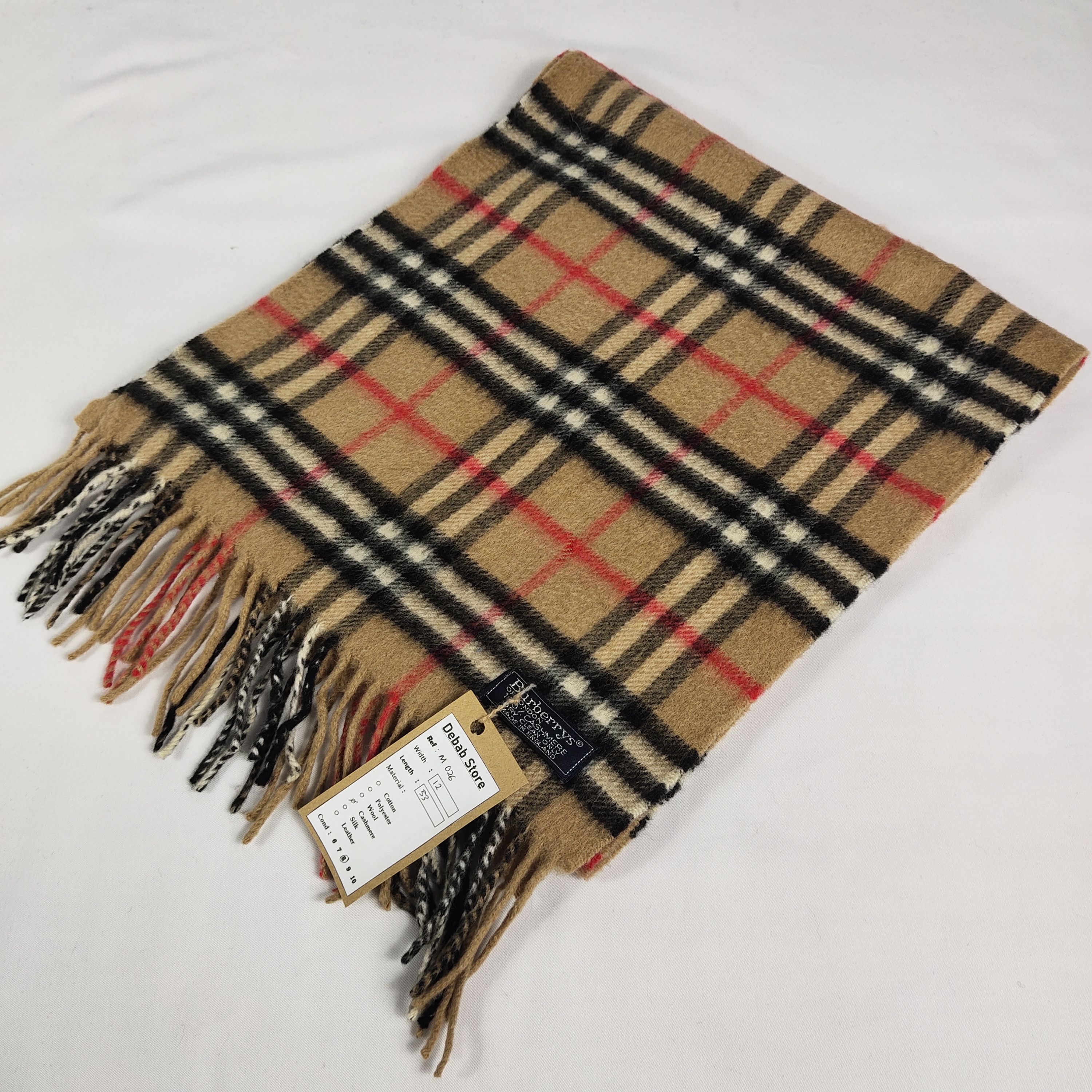 Burberry Burberry Scarf / Muffler / Neckwear M026 Size ONE SIZE - 4 Thumbnail