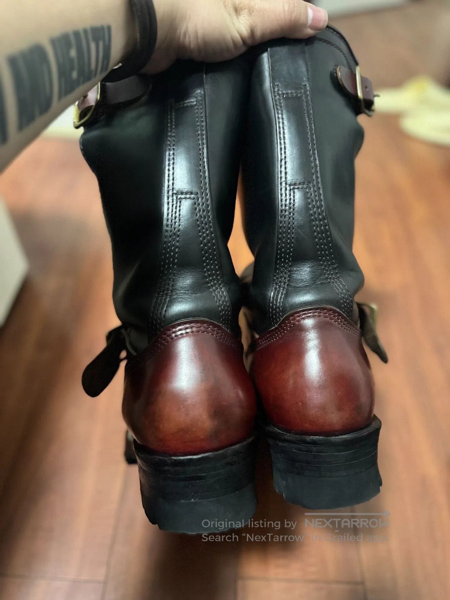 zerrows Zerrows Engineer Boots for Heavy Duty Use. Size US 8.5 / EU 41-42 - 5 Thumbnail