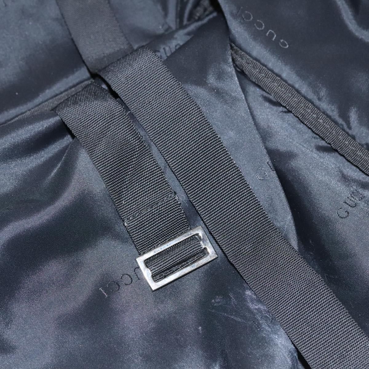 Gucci GUCCI Boston Bag Nylon Black Silver 012 0393 12 012 0393 12 Size ONE SIZE - 19 Thumbnail