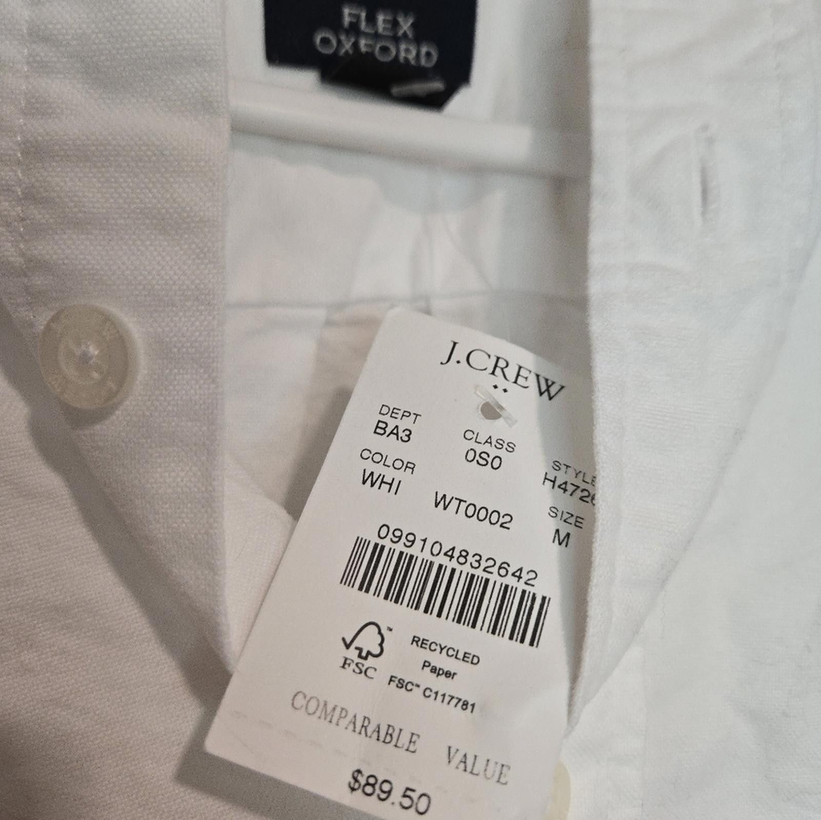 J.Crew J Crew Slim Fit Oxford Size 38R - 3 Thumbnail