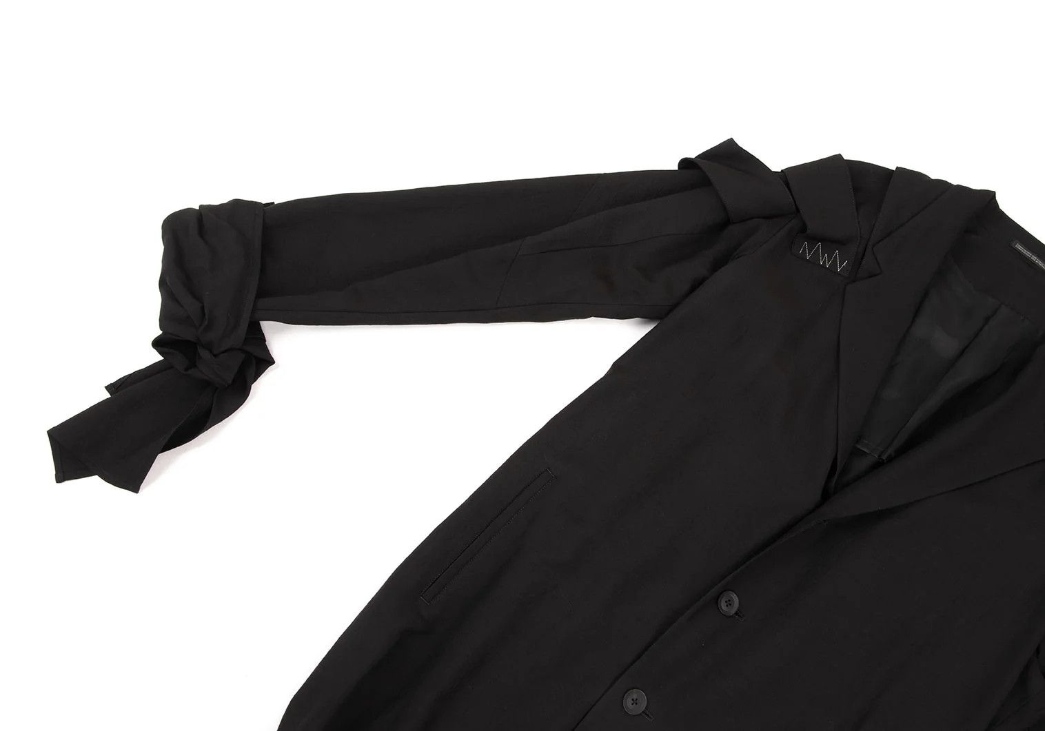 Yohji Yamamoto Yohji Yamamoto Hard Twist Gabardine Jacket Size US S / EU 44-46 / 1 - 3 Thumbnail