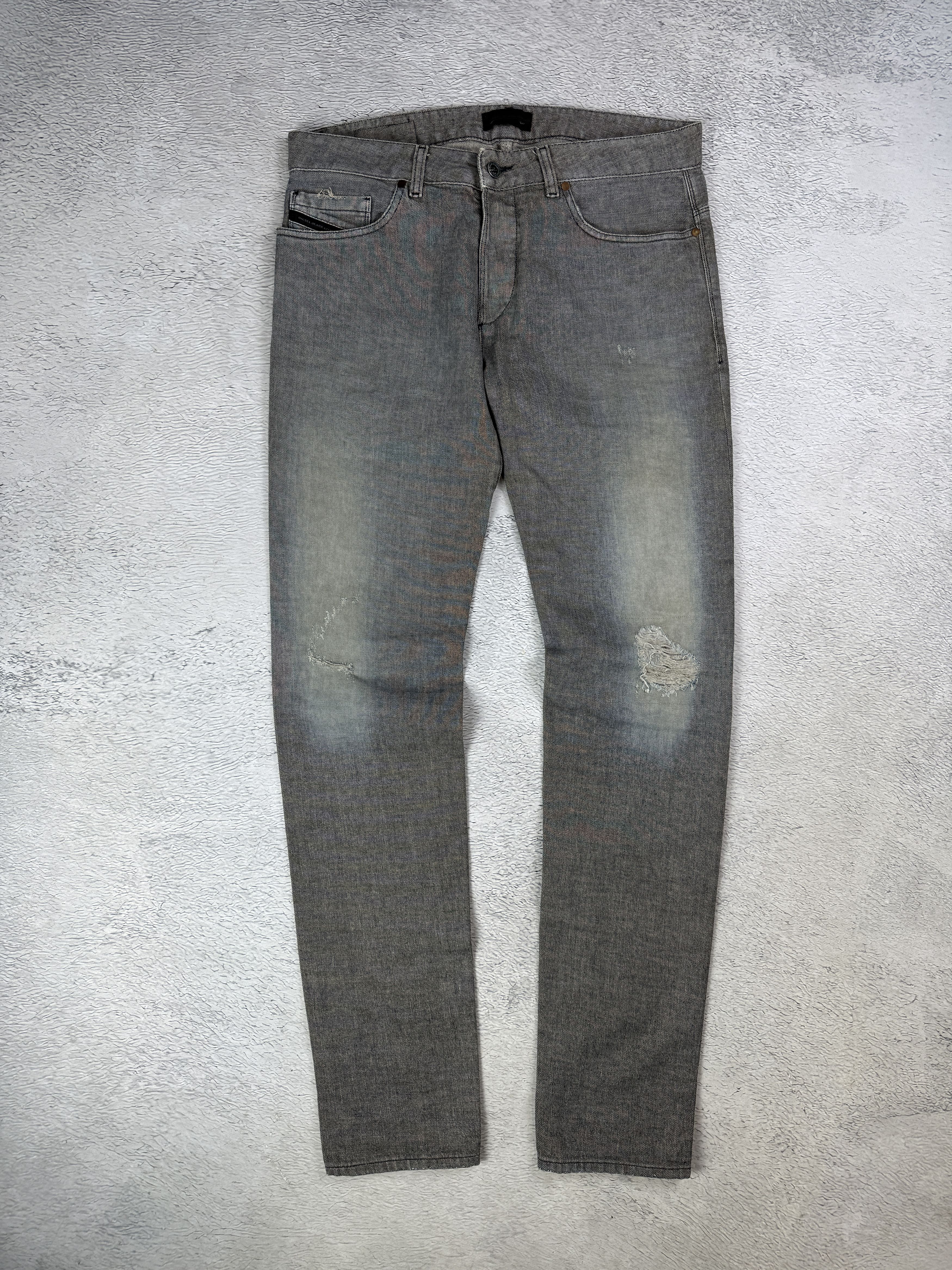 Diesel Diesel Black Gold Jeans Superbia Distressed Denim Ripped Size US 32 / EU 48 - 3 Thumbnail