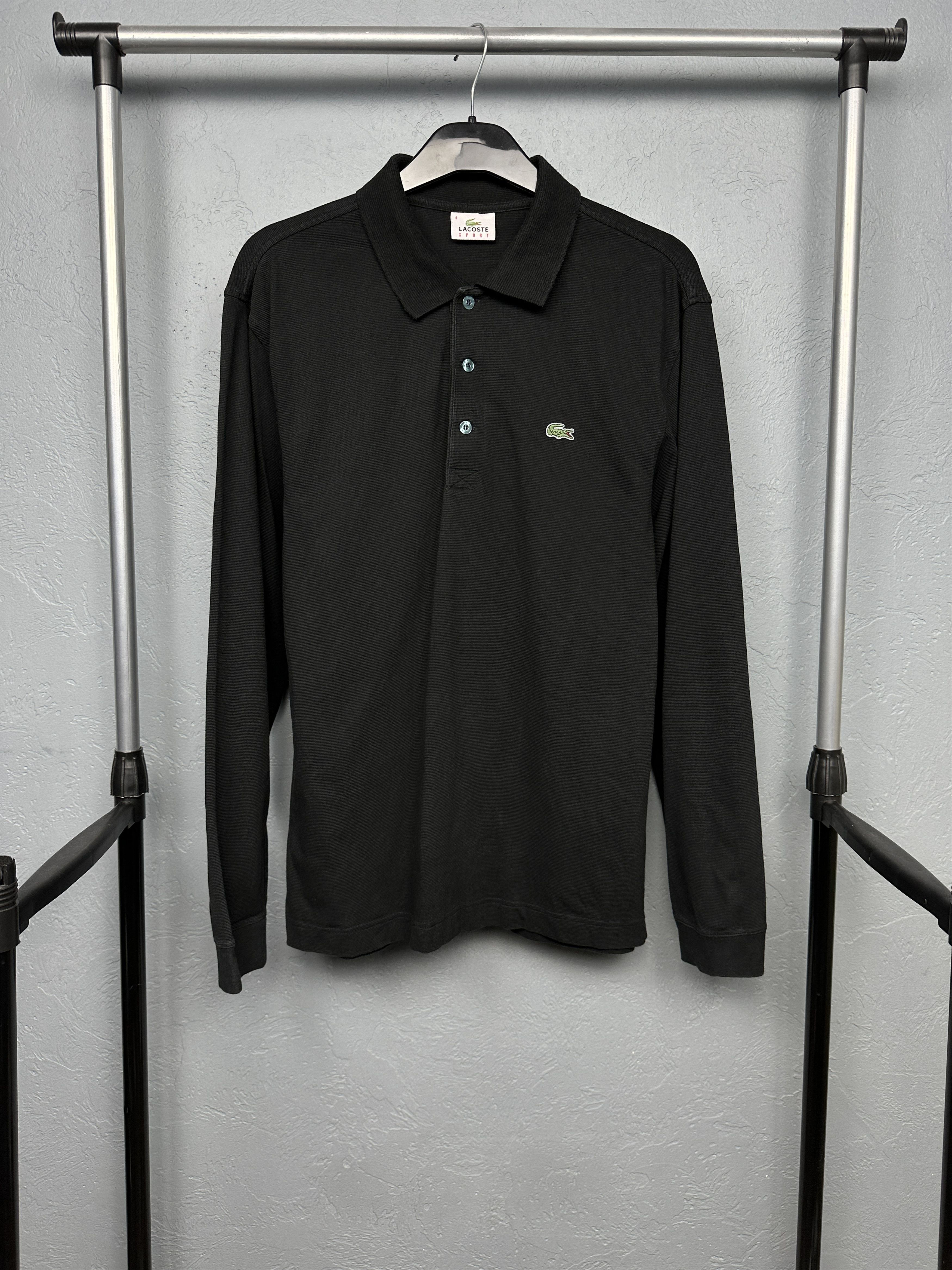 Lacoste Lacoste Vintage Mens Long Sleeve Polo Shirt Size US M / EU 48-50 / 2 - 1 Thumbnail