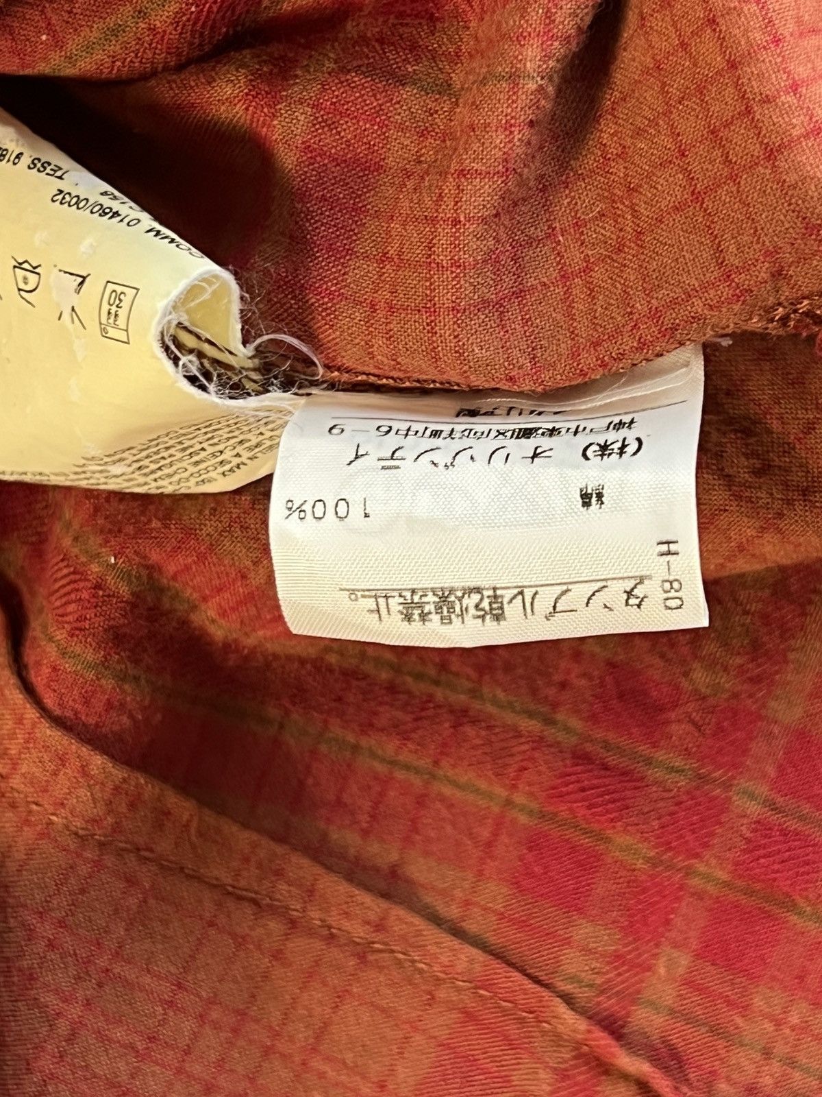Vivienne Westwood Vivienne Westwood Red Label Plaid Shirt Made in Italy Size S / US 4 / IT 40 - 11 Thumbnail