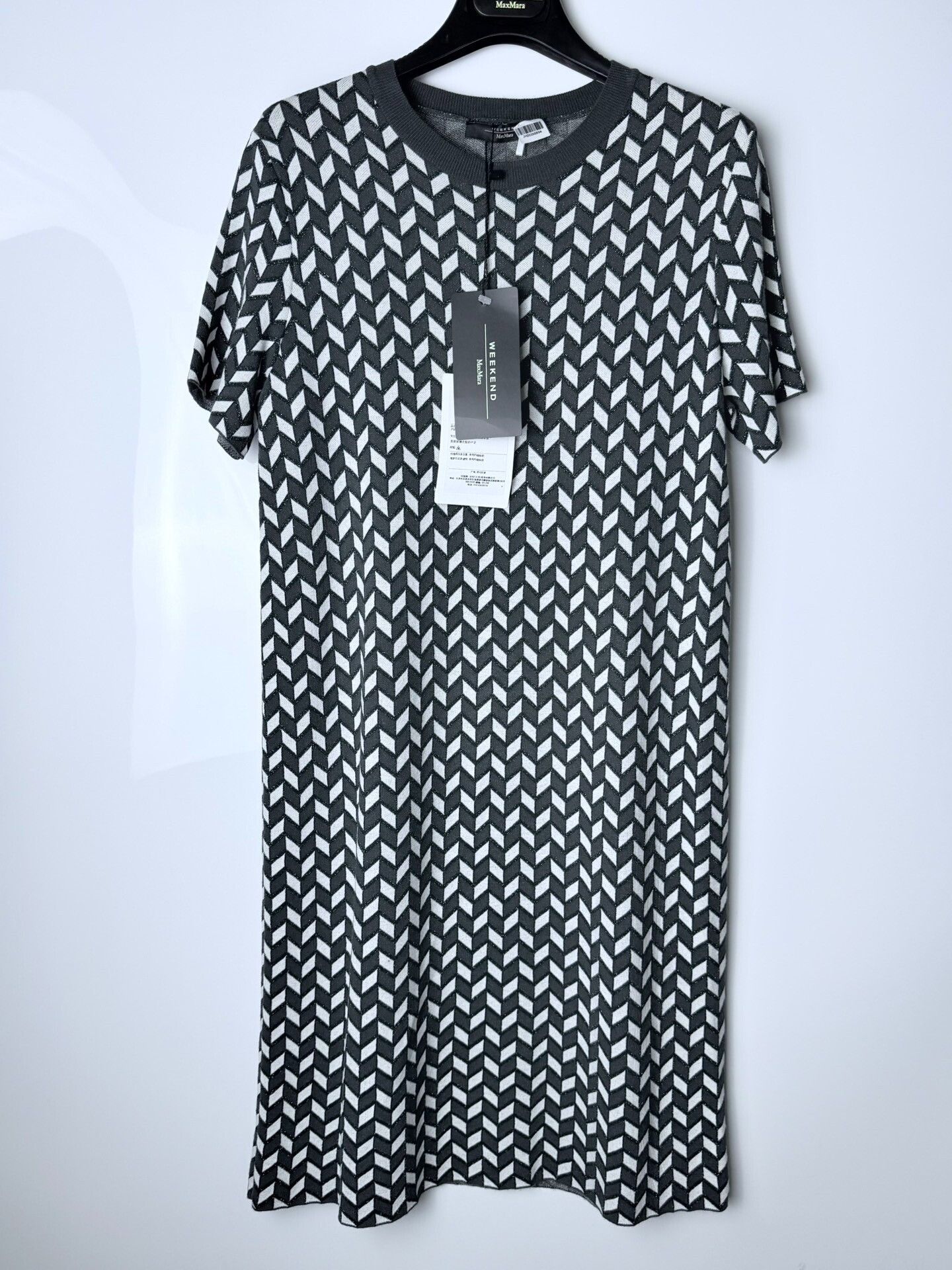 Max Mara Max Mara Knit Black Dress S Women Size S / US 4 / IT 40 - 1 Thumbnail