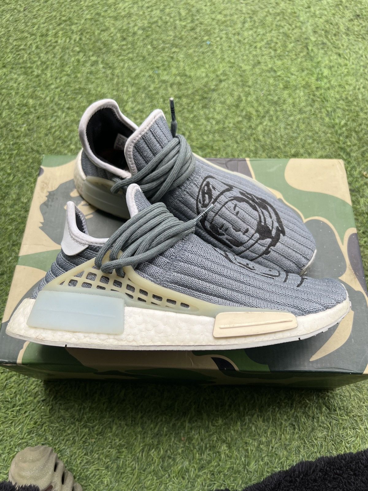 Adidas x NMD Hu Pharrell x BBC Pilot Astronaut Blue - GW3955