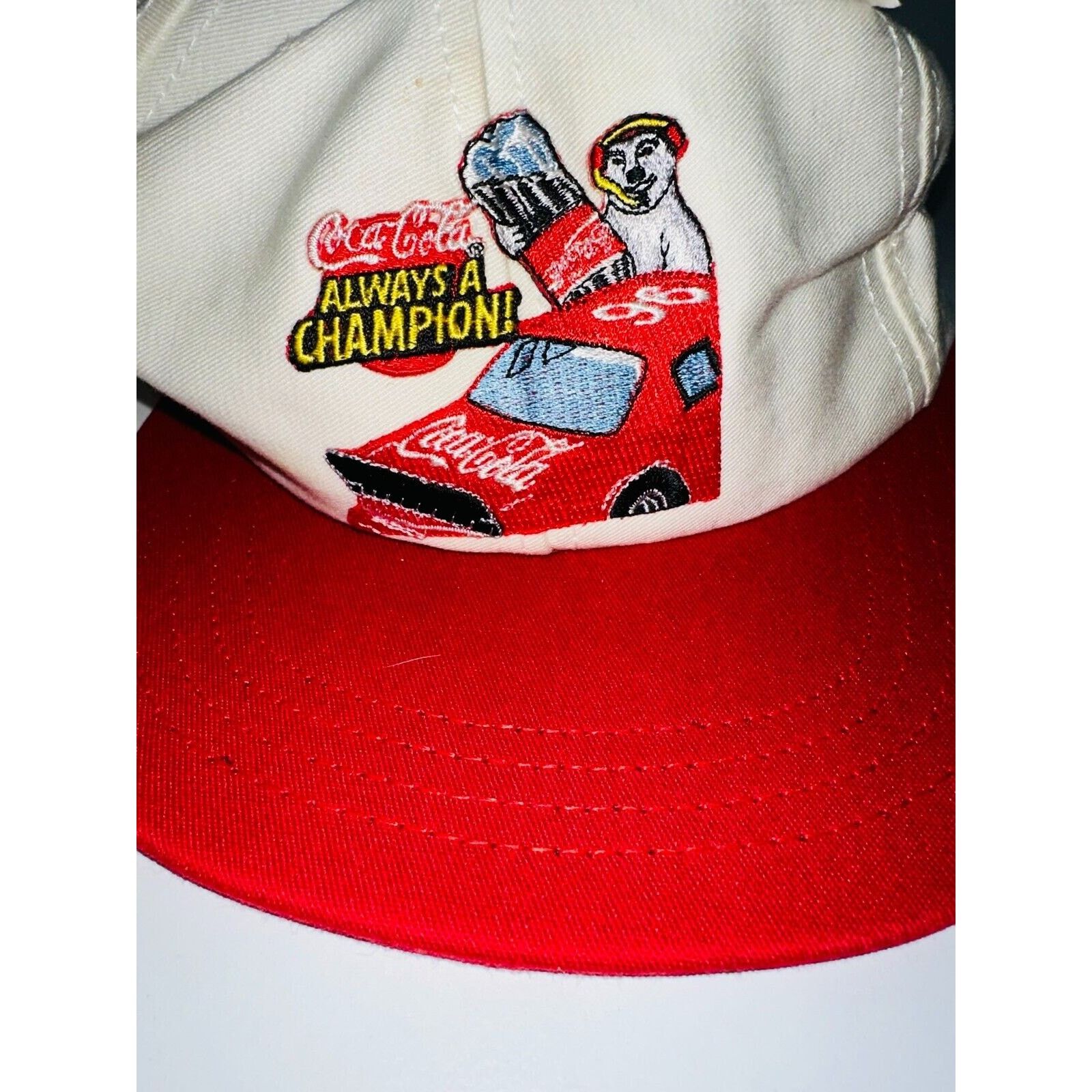Champion Vintage Coca Cola Always A Champion Snapback Cap Size ONE SIZE - 5 Thumbnail