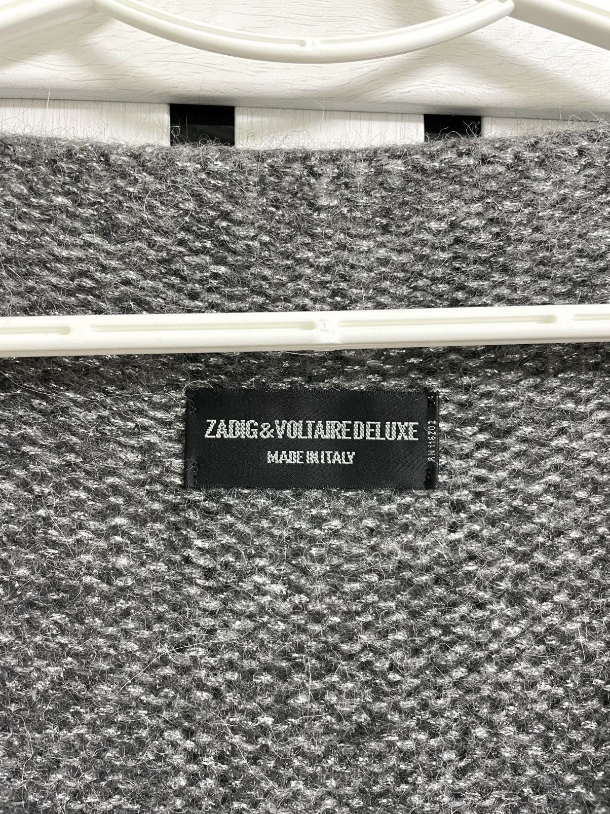 Zadig & Voltaire Zadig & Voltaire Alpaca Wool Blend Cardigan Sweater Size S / US 4 / IT 40 - 4 Thumbnail