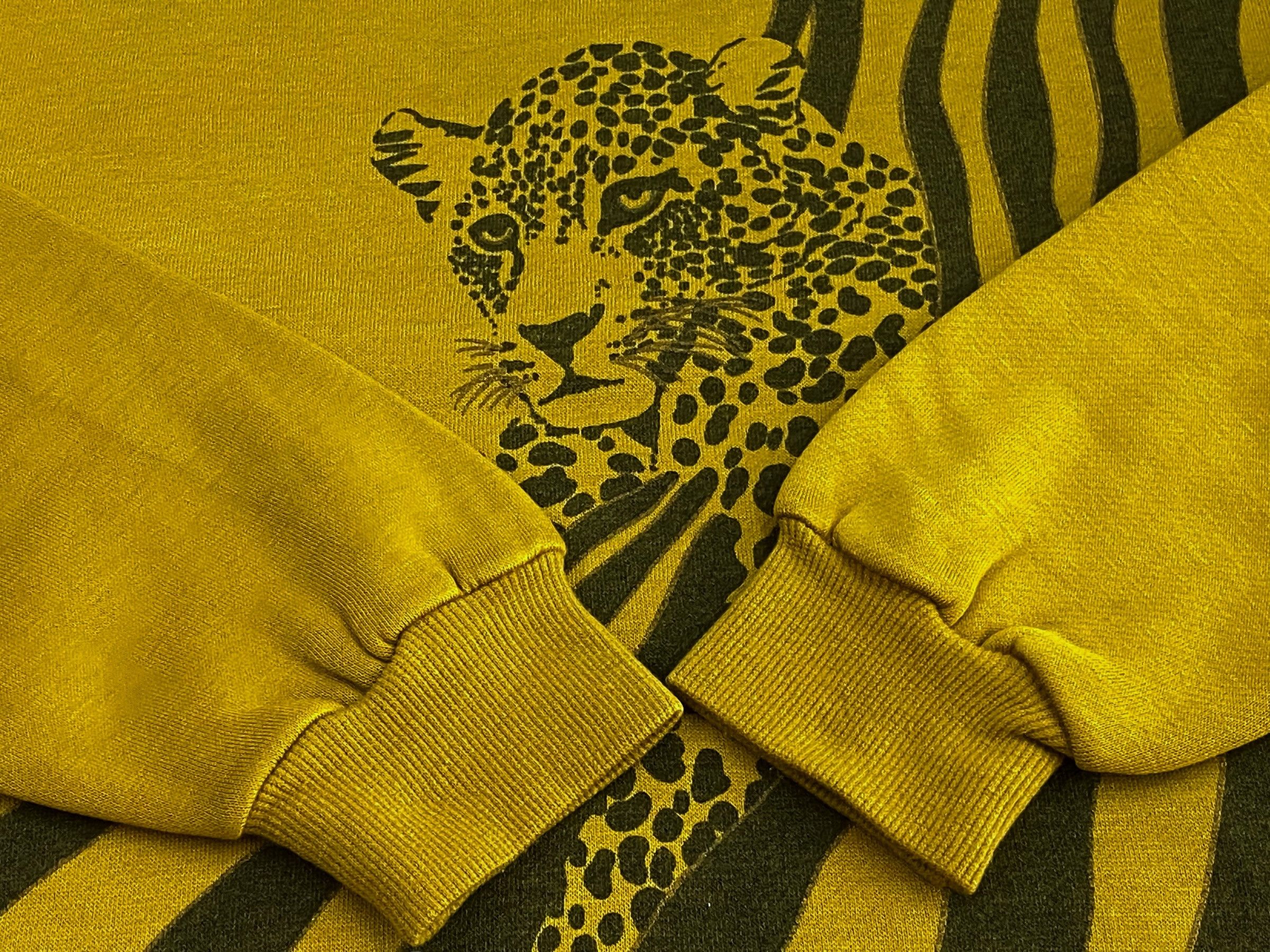 Vintage Ms Galnic Vintage Tiger Print Sweater Size M / US 6-8 / IT 42-44 - 7 Thumbnail