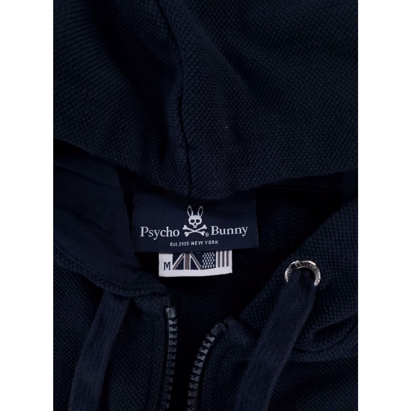 Psycho Bunny Psycho Bunny Full Zip Hoodie Jacket Sweatshirt Blue Mens M Size US M / EU 48-50 / 2 - 3 Thumbnail