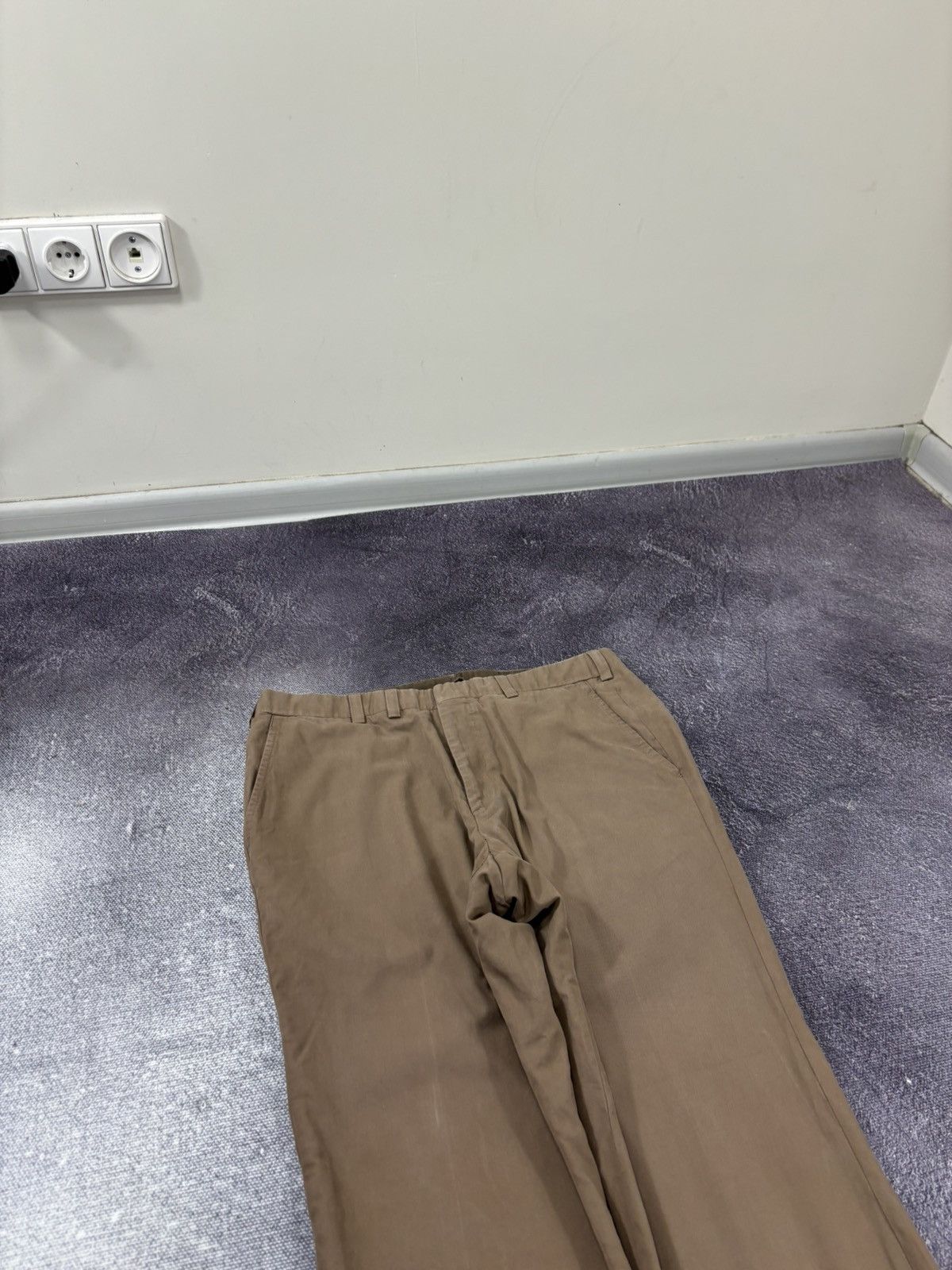 Oxxford Clothes Oxxford Clothes Men’s Straight Fit Classic Chino Pants Size US 30 / EU 46 - 4 Thumbnail
