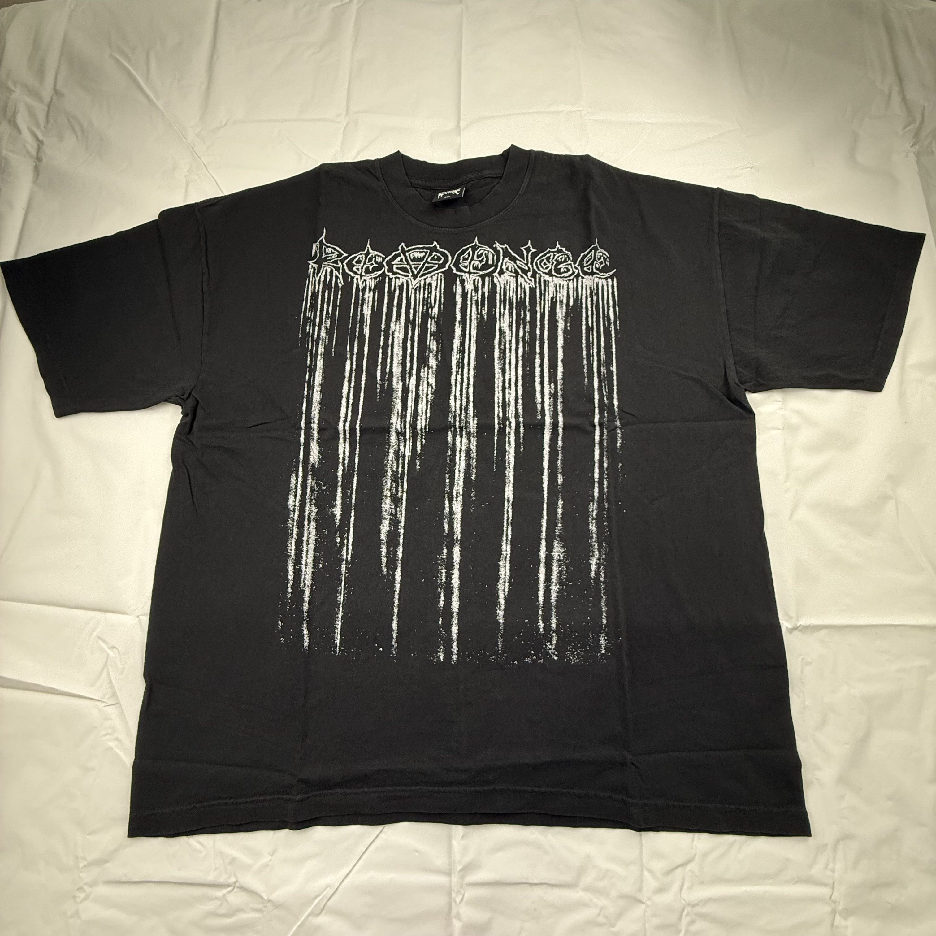 Revenge Revenge Metal Skull Rose T-Shirt XXL Mens Streetwear Size US XXL / EU 58 / 5 - 2 Thumbnail