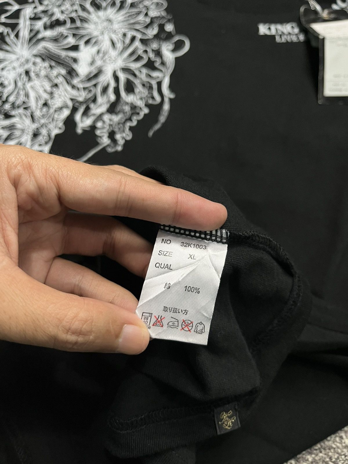 Karl Kani Karl Kani Y2K Black T-Shirts Size US L / EU 52-54 / 3 - 5 Thumbnail