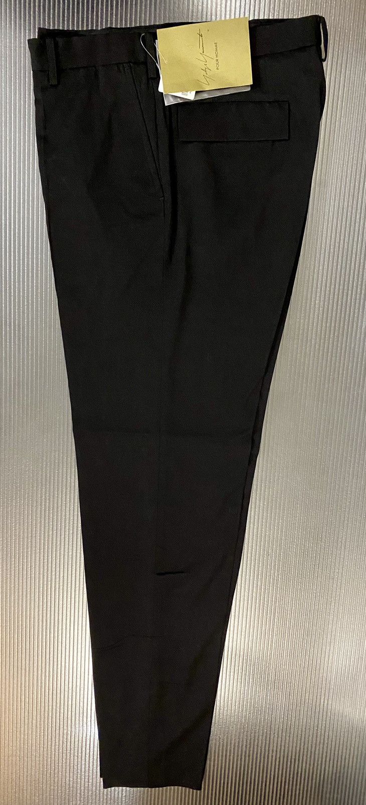 Yohji Yamamoto Yohji Yamamoto 🇯🇵 pour homme Nero wool directors slacks 2 NWT Size US 34 / EU 50 - 4 Thumbnail