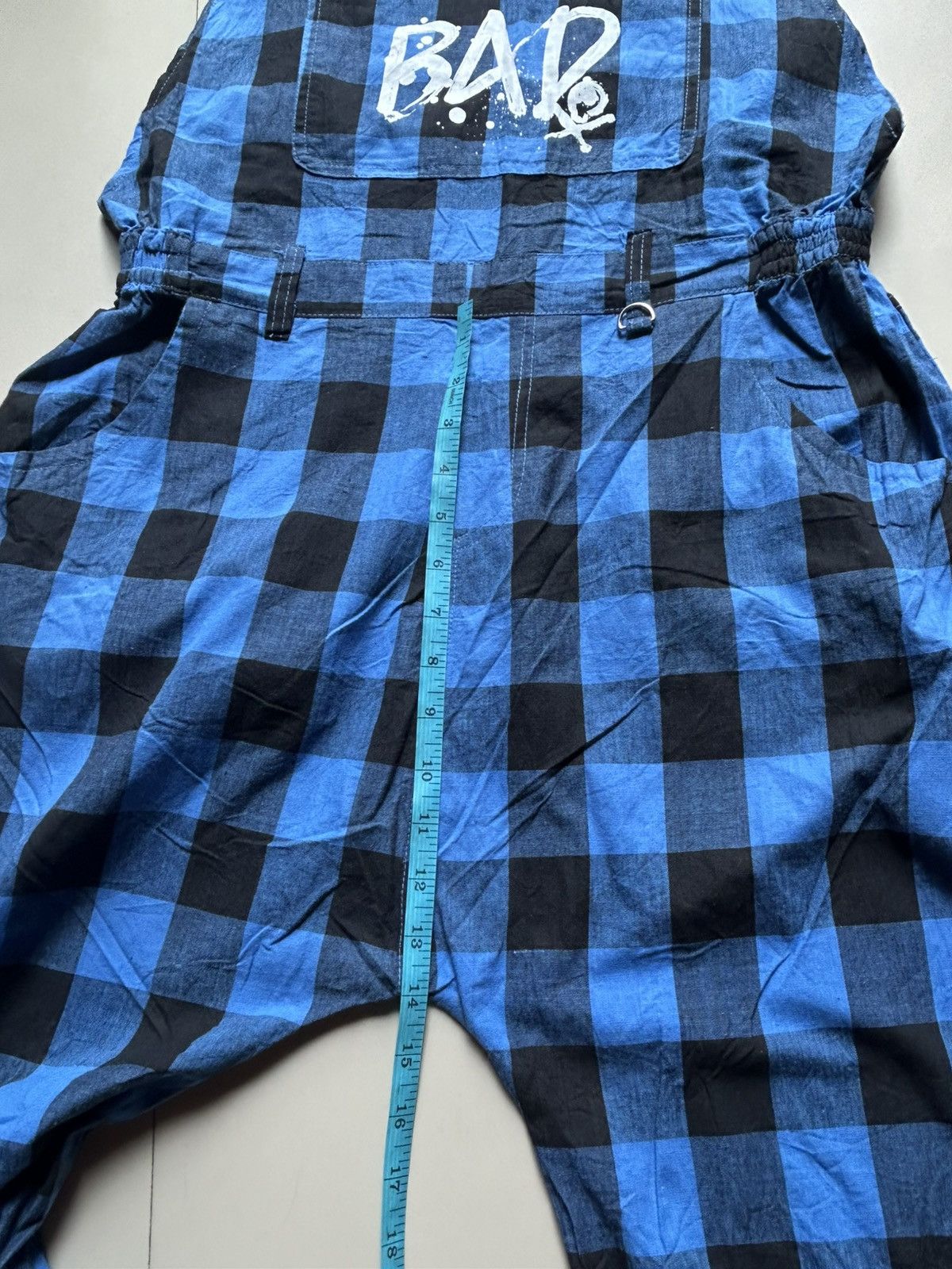 Hysteric Glamour Super Lovers Tokyo Blue Checkered Coverall Size US 32 / EU 48 - 23 Thumbnail