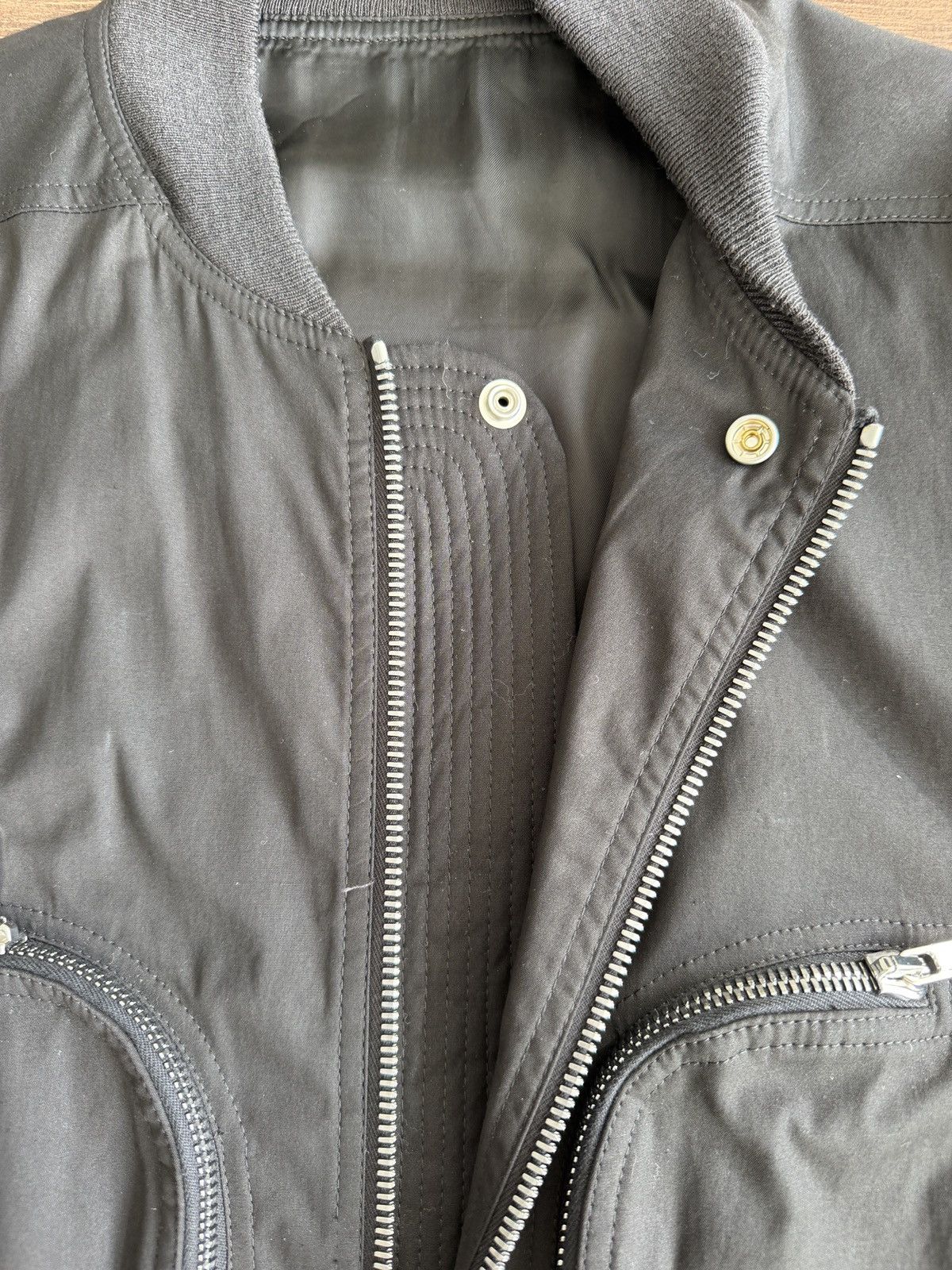 Rick Owens Rick Owens Bauhaus Flight Jacket Size 50 Size US S / EU 44-46 / 1 - 7 Thumbnail