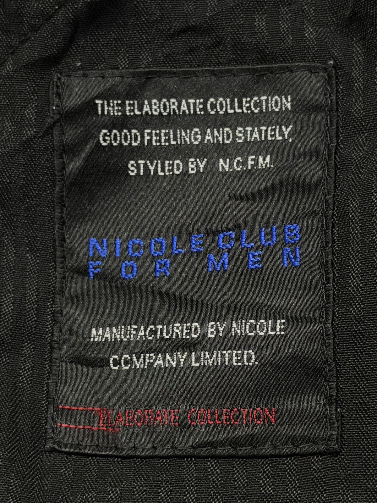 Nicole Club Vintage Nicole Club For Men Y2K Denim Jeans Japan | W35 Size US 35 - 10 Thumbnail