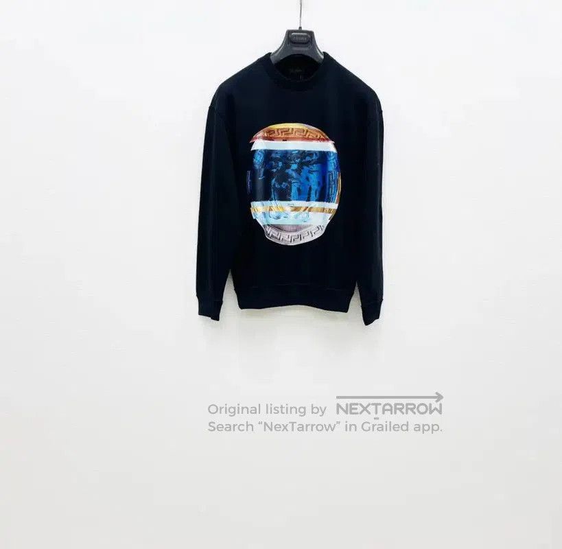 Versace Versace Black Long Sleeve Sweatshirt for Men . Size US S / EU 44-46 / 1 - 1 Thumbnail